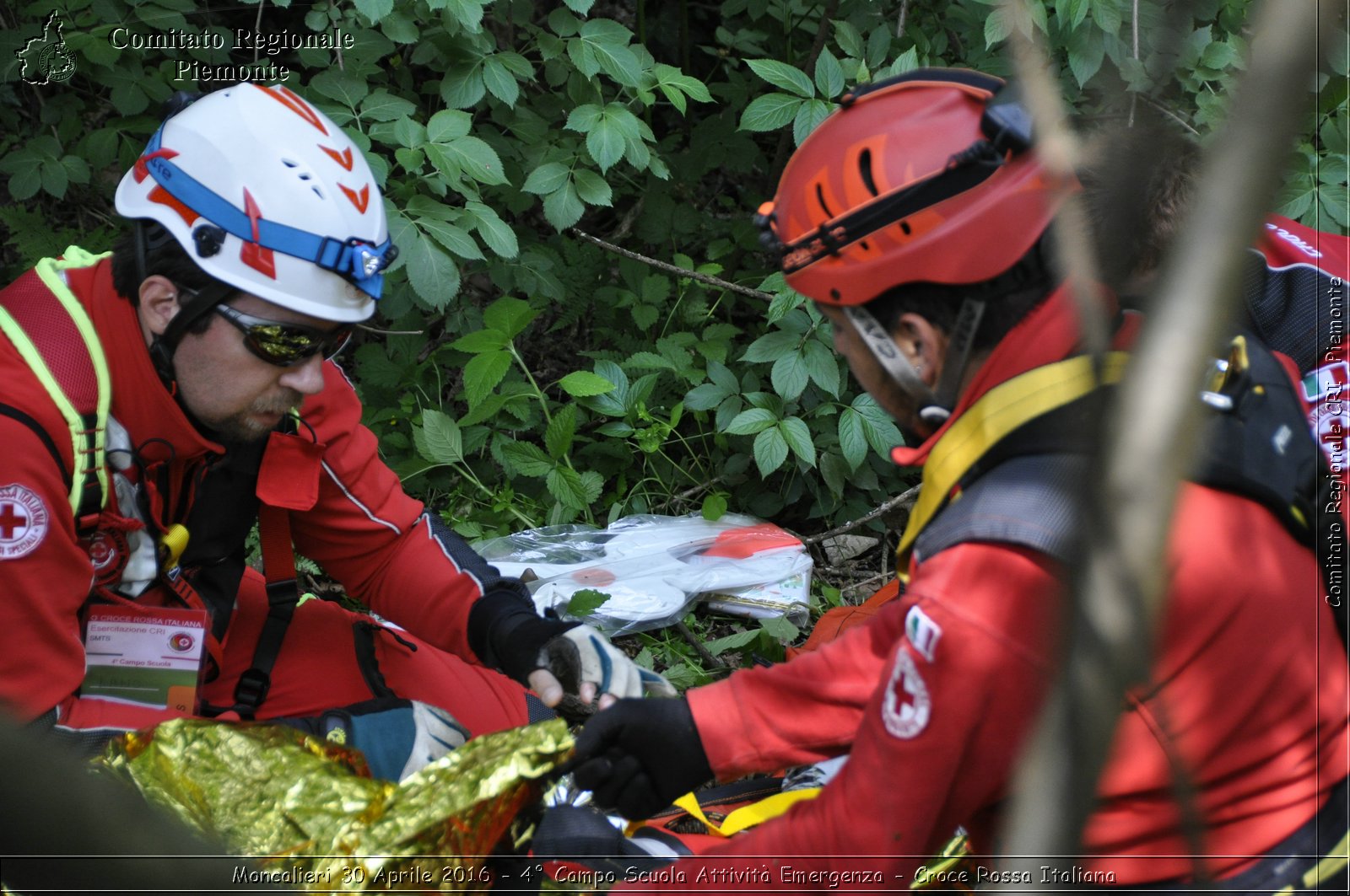 Moncalieri 30 Aprile 2016 - 4 Campo Scuola Attivit Emergenza - Croce Rossa Italiana- Comitato Regionale del Piemonte