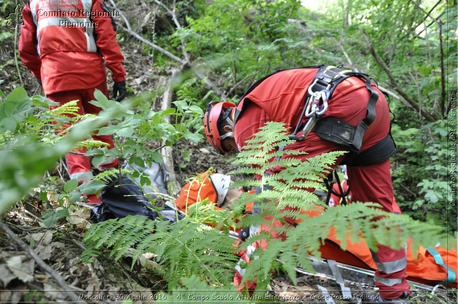 Moncalieri 30 Aprile 2016 - 4 Campo Scuola Attivit Emergenza - Croce Rossa Italiana- Comitato Regionale del Piemonte