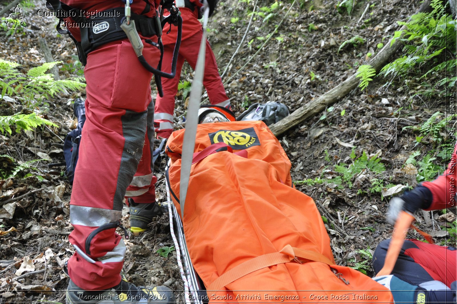 Moncalieri 30 Aprile 2016 - 4 Campo Scuola Attivit Emergenza - Croce Rossa Italiana- Comitato Regionale del Piemonte