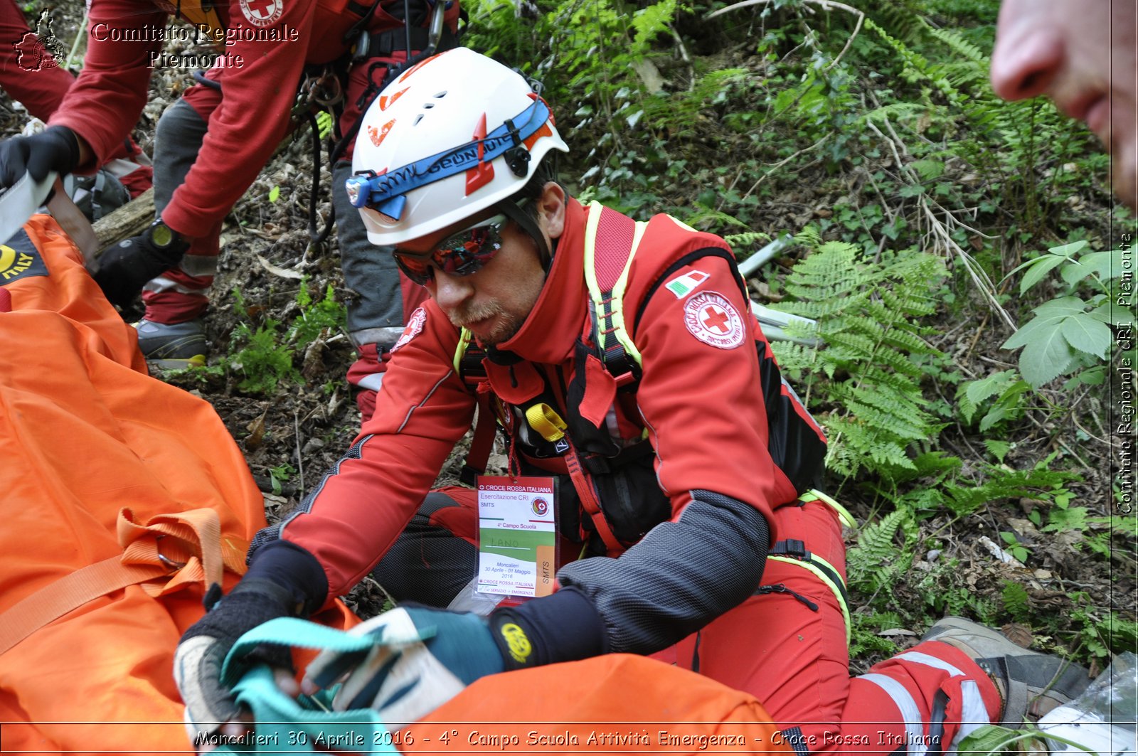 Moncalieri 30 Aprile 2016 - 4 Campo Scuola Attivit Emergenza - Croce Rossa Italiana- Comitato Regionale del Piemonte