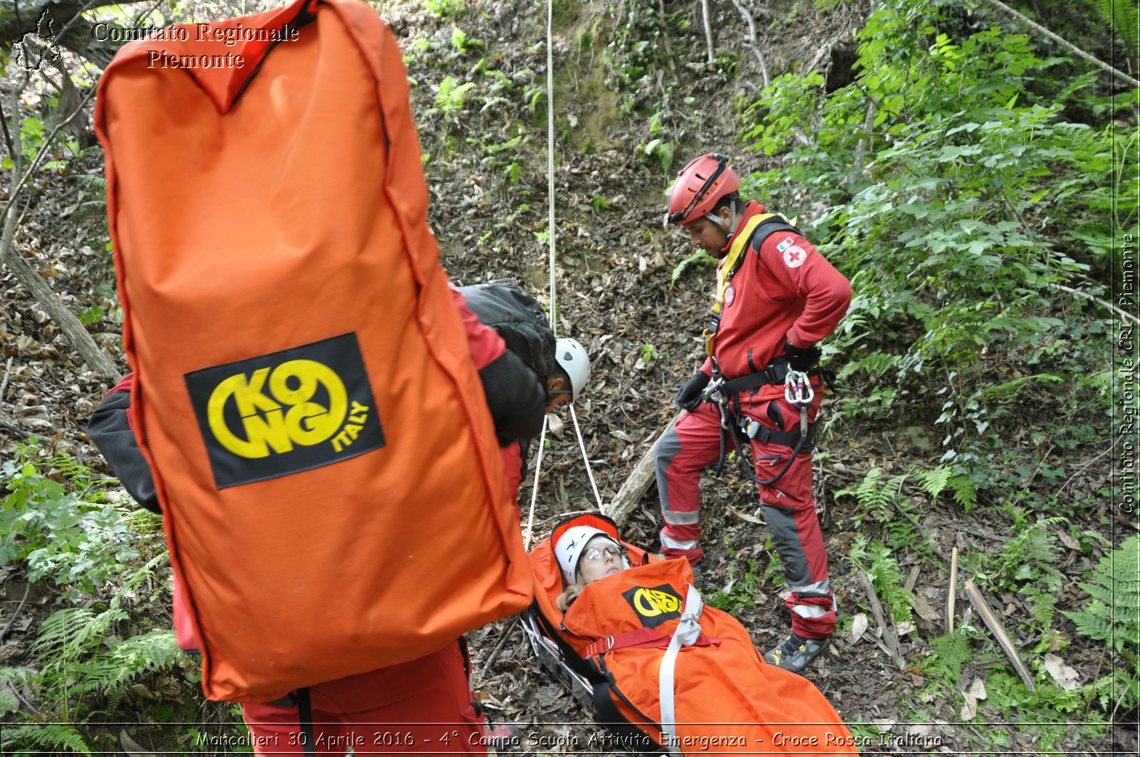 Moncalieri 30 Aprile 2016 - 4 Campo Scuola Attivit Emergenza - Croce Rossa Italiana- Comitato Regionale del Piemonte