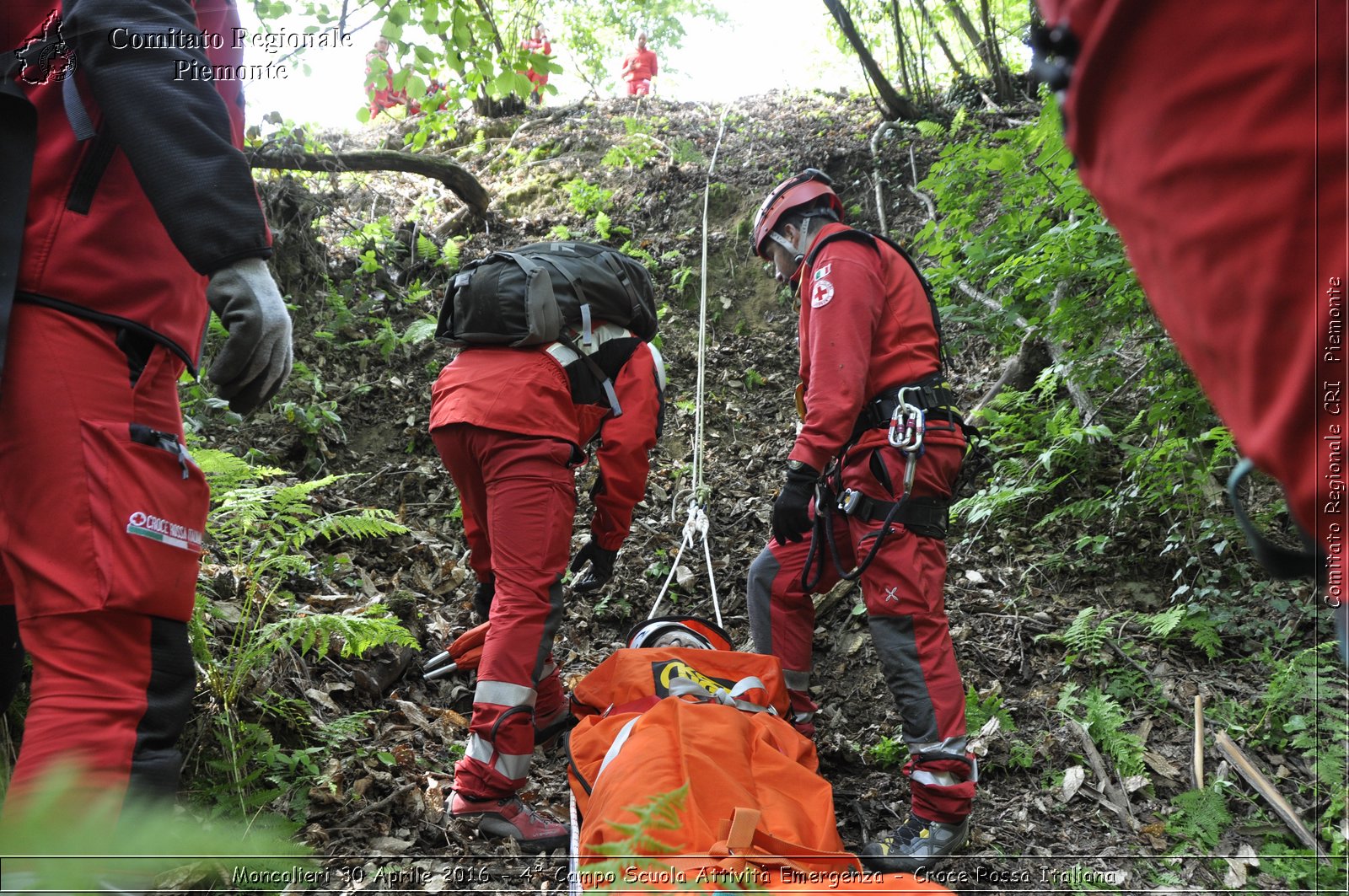 Moncalieri 30 Aprile 2016 - 4 Campo Scuola Attivit Emergenza - Croce Rossa Italiana- Comitato Regionale del Piemonte