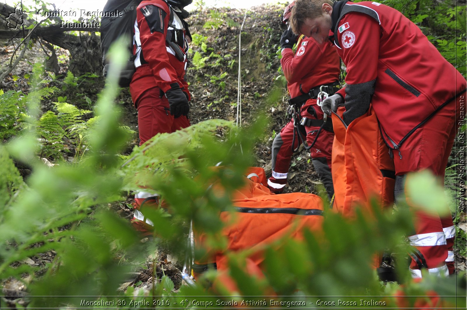 Moncalieri 30 Aprile 2016 - 4 Campo Scuola Attivit Emergenza - Croce Rossa Italiana- Comitato Regionale del Piemonte