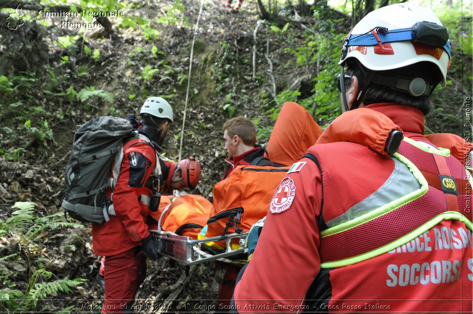 Moncalieri 30 Aprile 2016 - 4 Campo Scuola Attivit Emergenza - Croce Rossa Italiana- Comitato Regionale del Piemonte