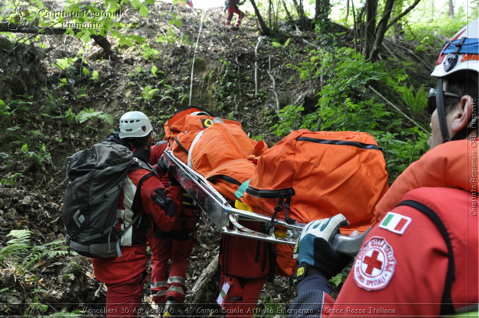 Moncalieri 30 Aprile 2016 - 4 Campo Scuola Attivit Emergenza - Croce Rossa Italiana- Comitato Regionale del Piemonte