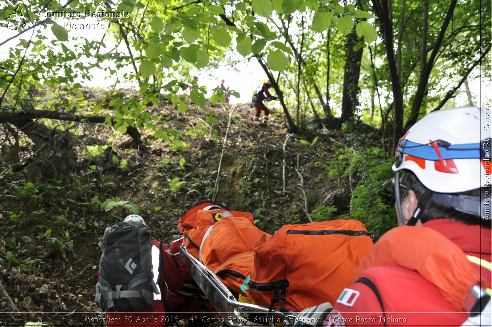 Moncalieri 30 Aprile 2016 - 4 Campo Scuola Attivit Emergenza - Croce Rossa Italiana- Comitato Regionale del Piemonte