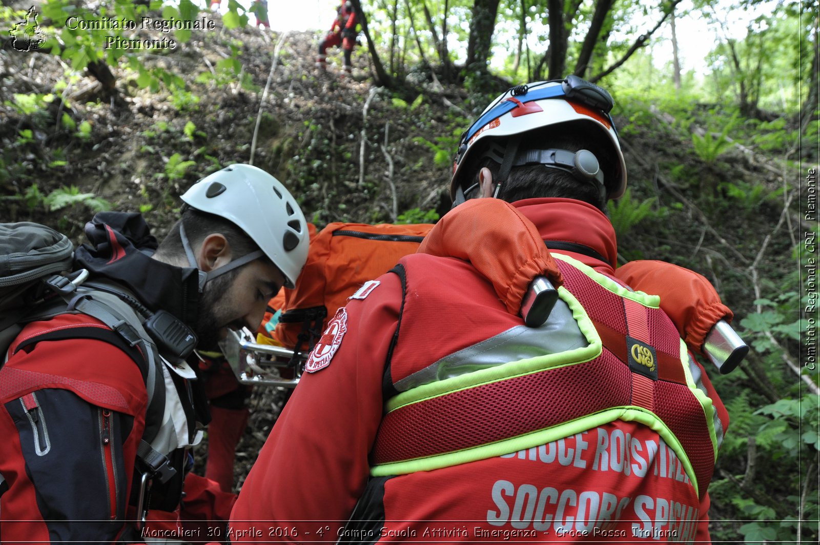 Moncalieri 30 Aprile 2016 - 4 Campo Scuola Attivit Emergenza - Croce Rossa Italiana- Comitato Regionale del Piemonte