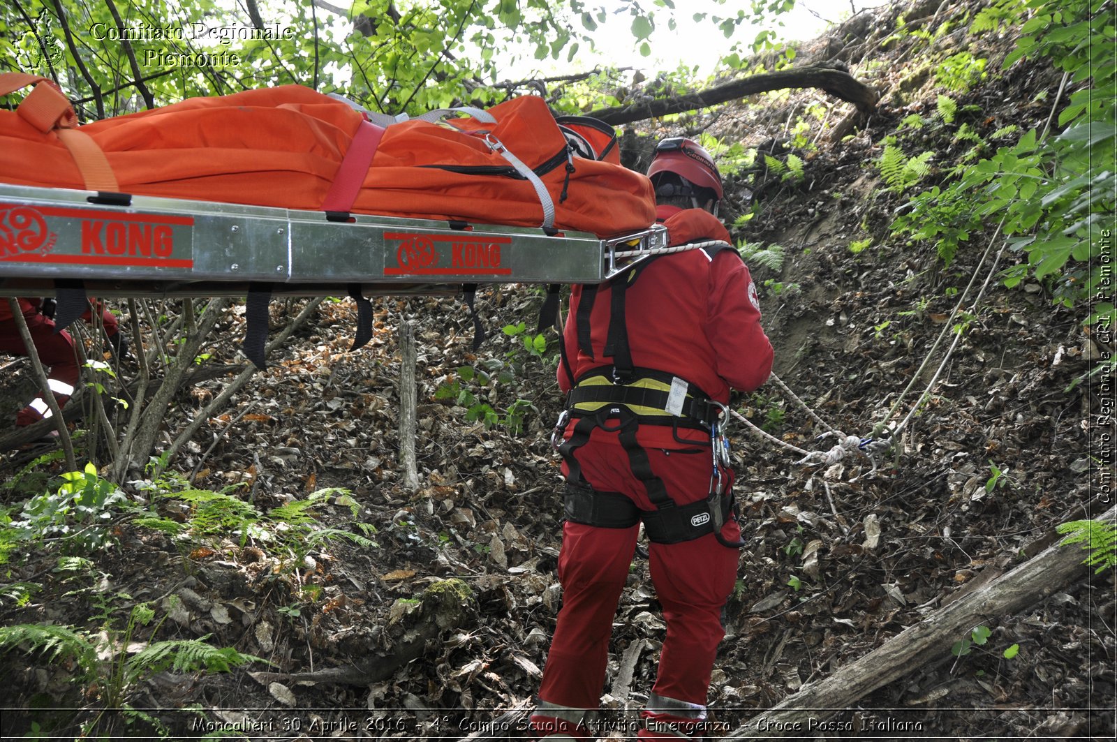 Moncalieri 30 Aprile 2016 - 4 Campo Scuola Attivit Emergenza - Croce Rossa Italiana- Comitato Regionale del Piemonte