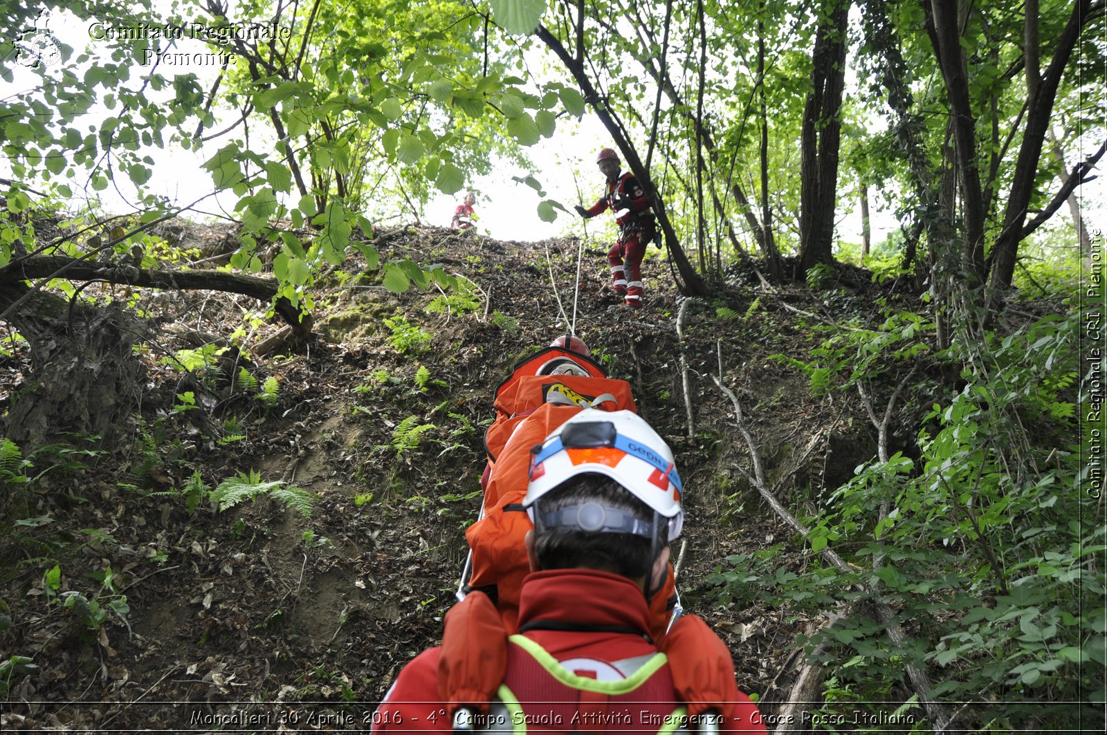 Moncalieri 30 Aprile 2016 - 4 Campo Scuola Attivit Emergenza - Croce Rossa Italiana- Comitato Regionale del Piemonte