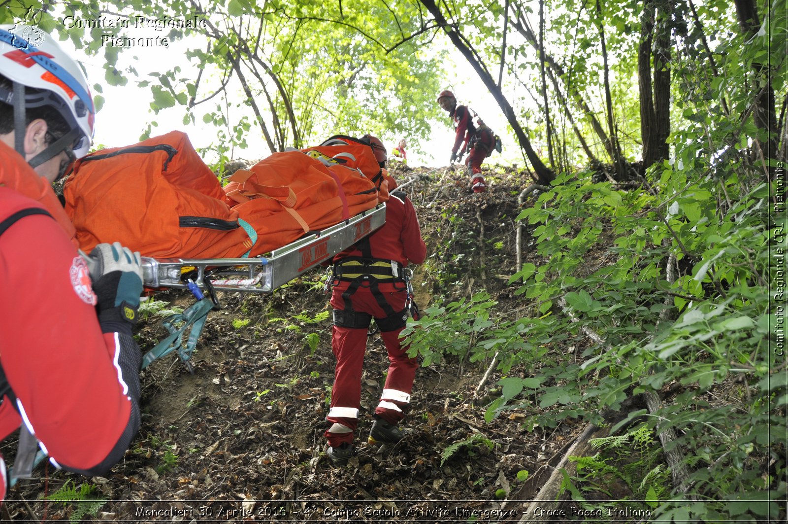 Moncalieri 30 Aprile 2016 - 4 Campo Scuola Attivit Emergenza - Croce Rossa Italiana- Comitato Regionale del Piemonte