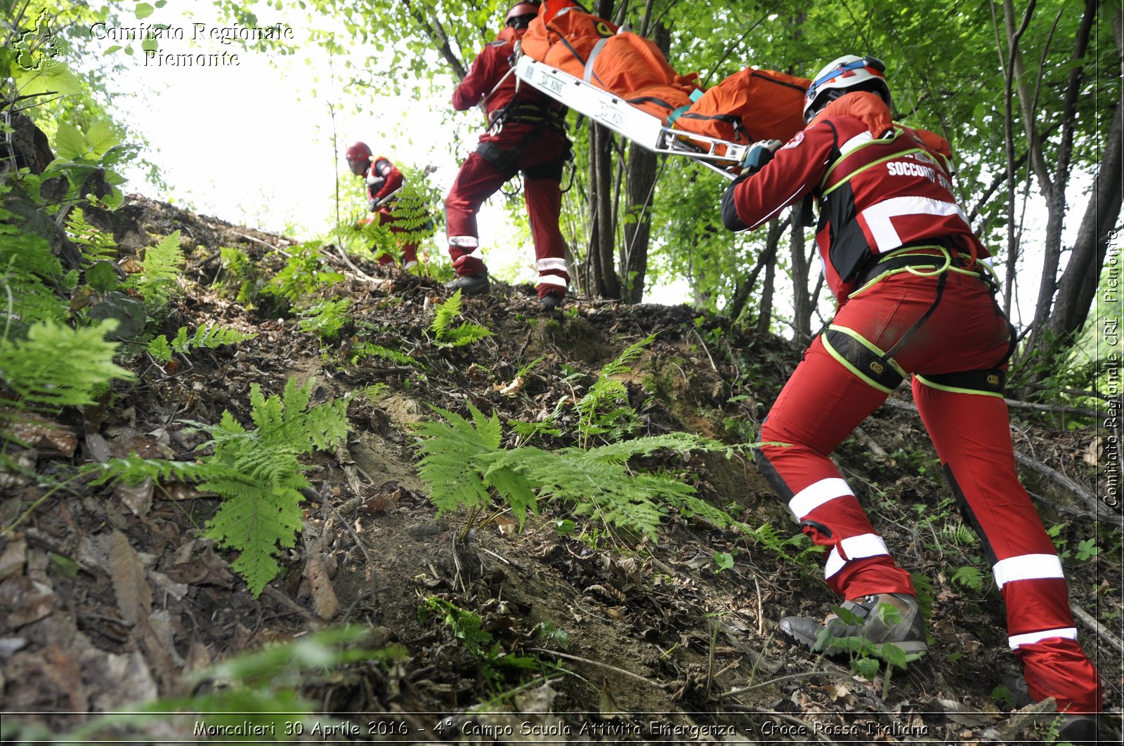 Moncalieri 30 Aprile 2016 - 4 Campo Scuola Attivit Emergenza - Croce Rossa Italiana- Comitato Regionale del Piemonte