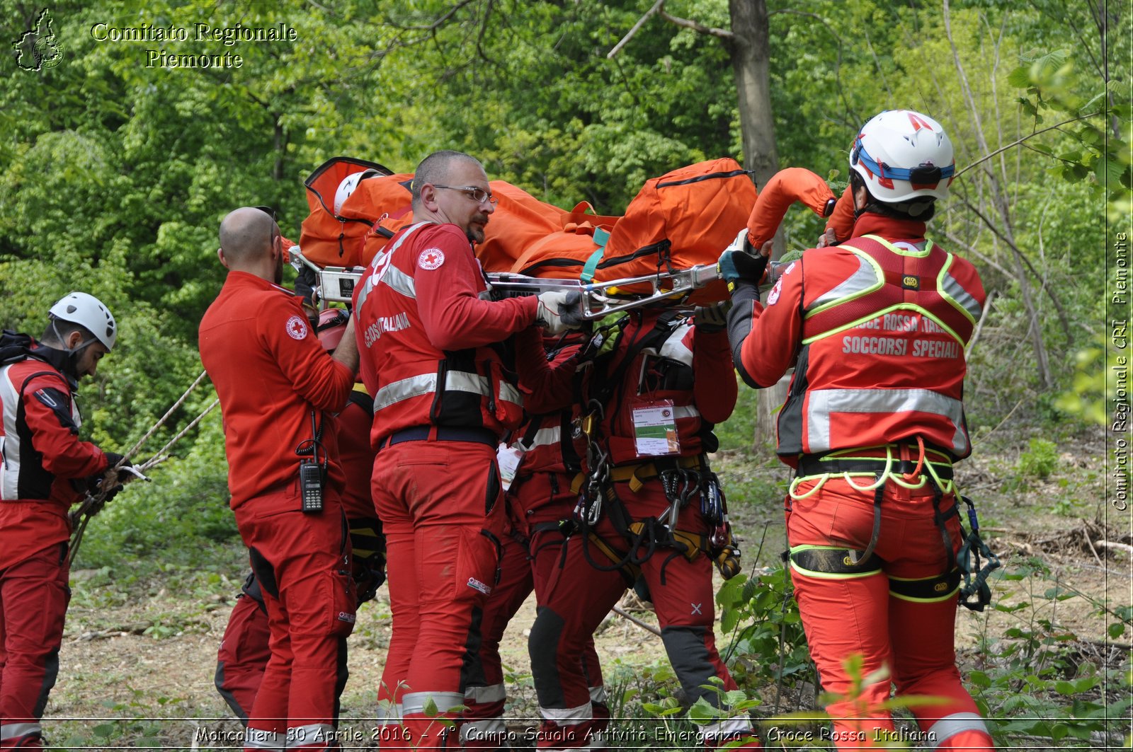 Moncalieri 30 Aprile 2016 - 4 Campo Scuola Attivit Emergenza - Croce Rossa Italiana- Comitato Regionale del Piemonte