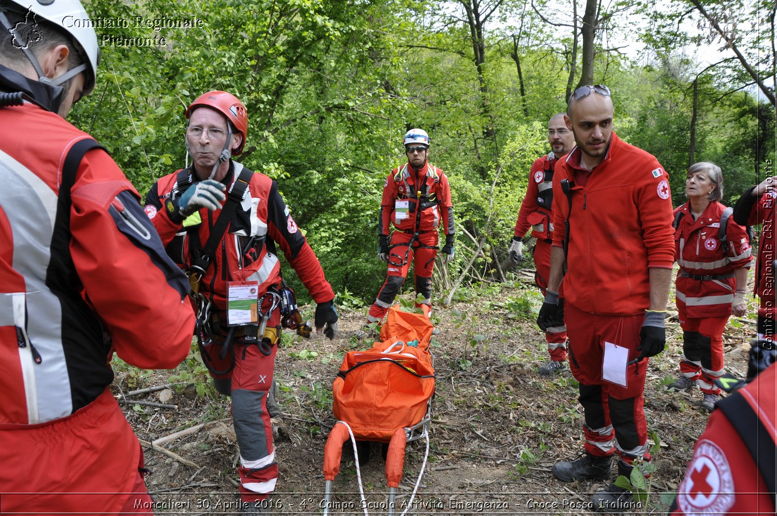 Moncalieri 30 Aprile 2016 - 4 Campo Scuola Attivit Emergenza - Croce Rossa Italiana- Comitato Regionale del Piemonte