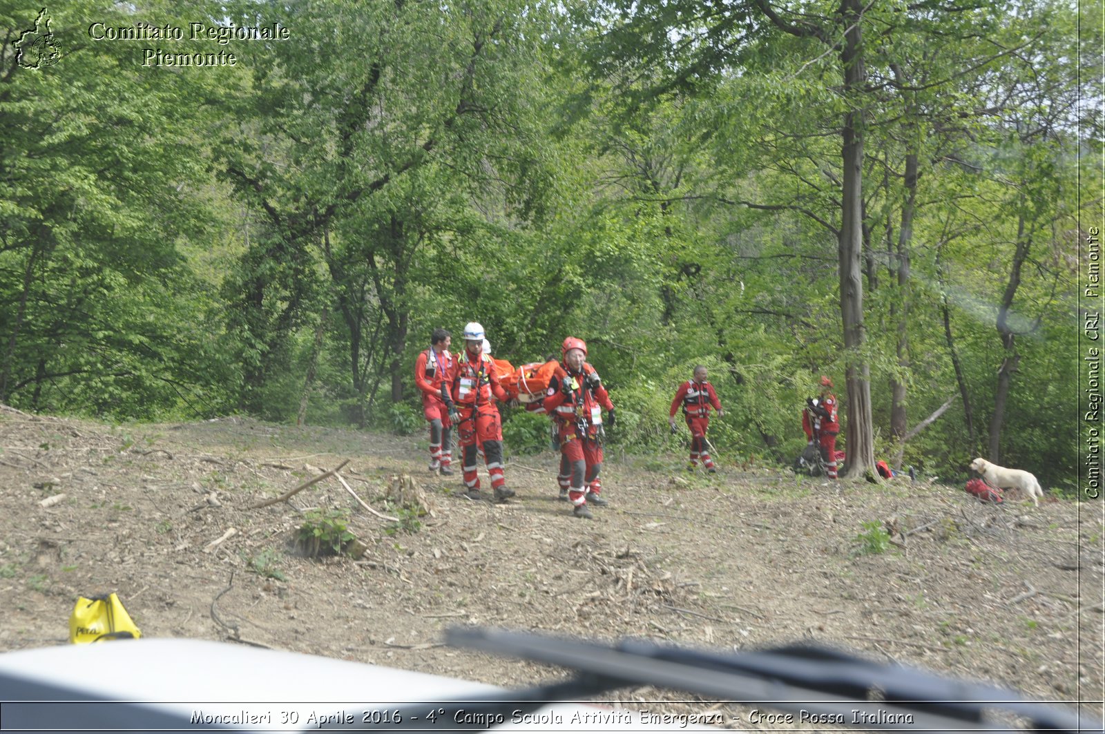 Moncalieri 30 Aprile 2016 - 4 Campo Scuola Attivit Emergenza - Croce Rossa Italiana- Comitato Regionale del Piemonte