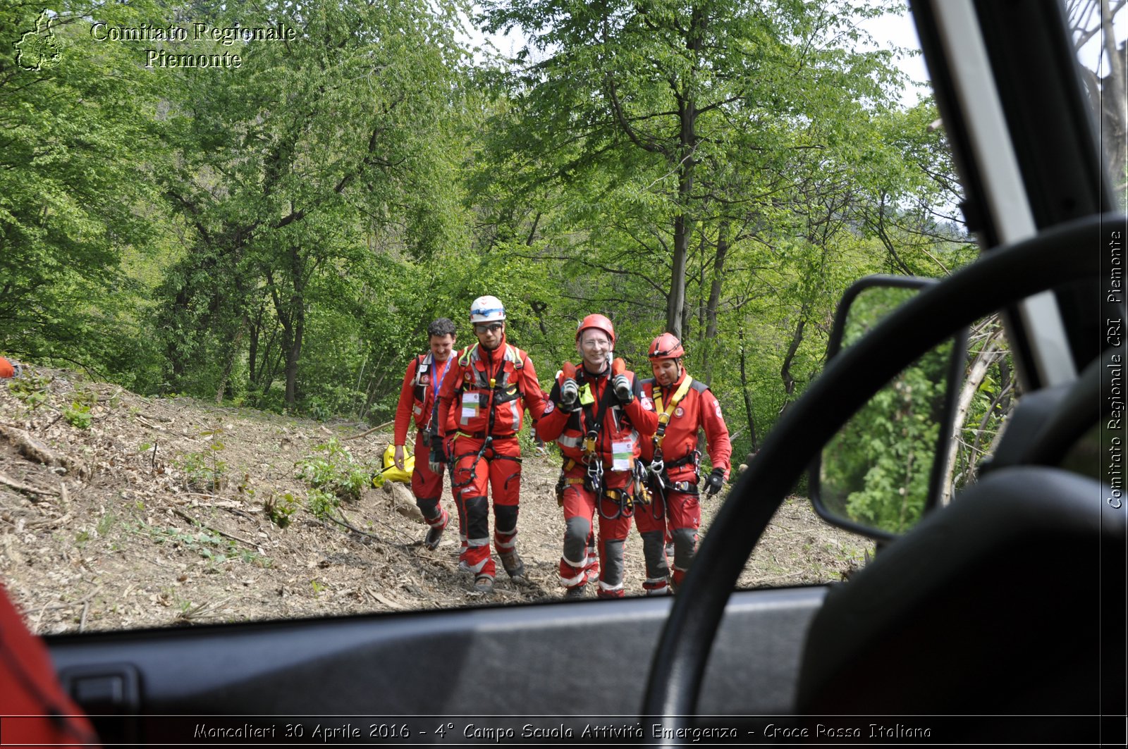 Moncalieri 30 Aprile 2016 - 4 Campo Scuola Attivit Emergenza - Croce Rossa Italiana- Comitato Regionale del Piemonte