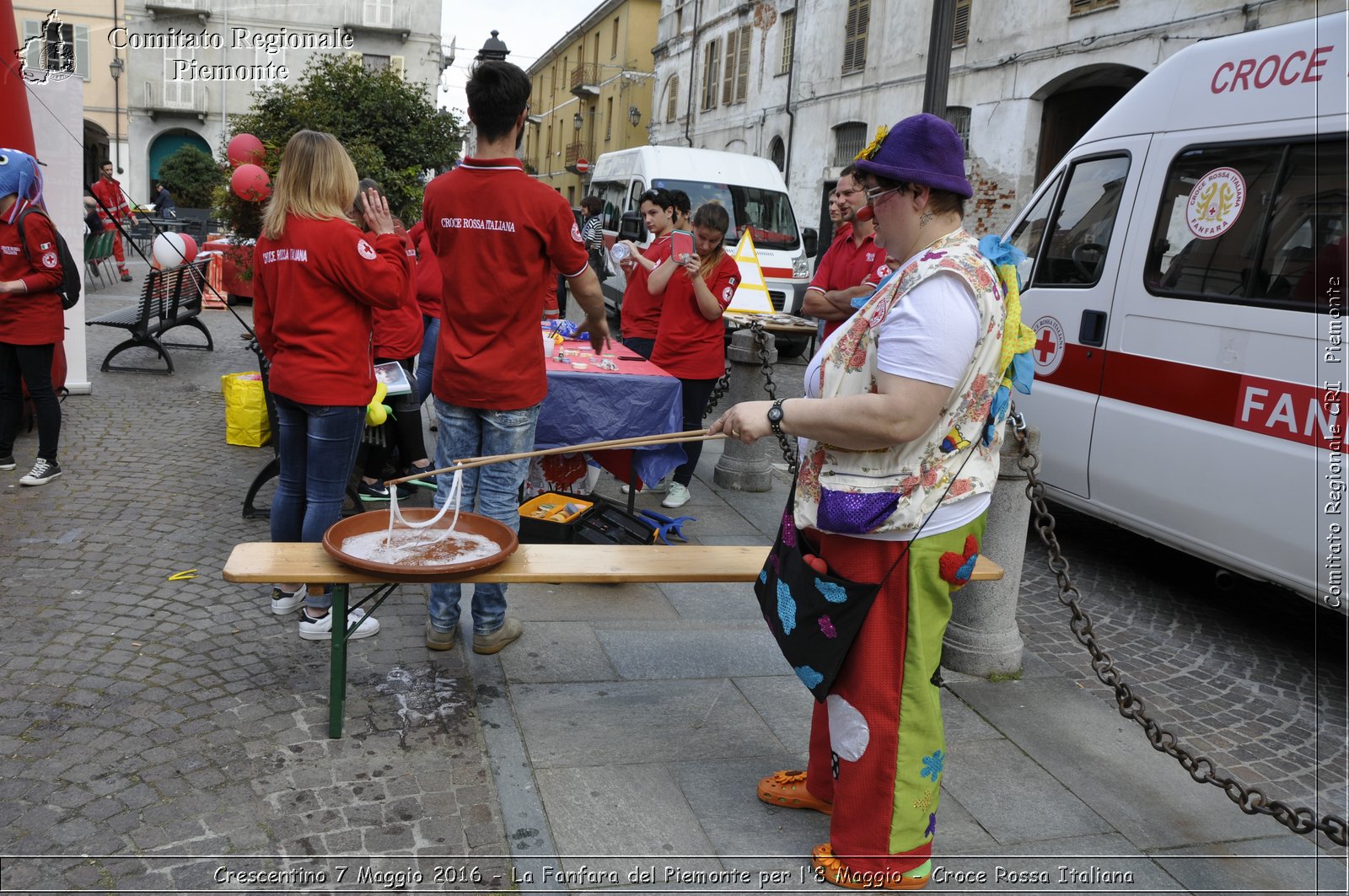 Crescentino 7 Maggio 2016 - La Fanfara del Piemonte per l'8 Maggio - Croce Rossa Italiana- Comitato Regionale del Piemonte