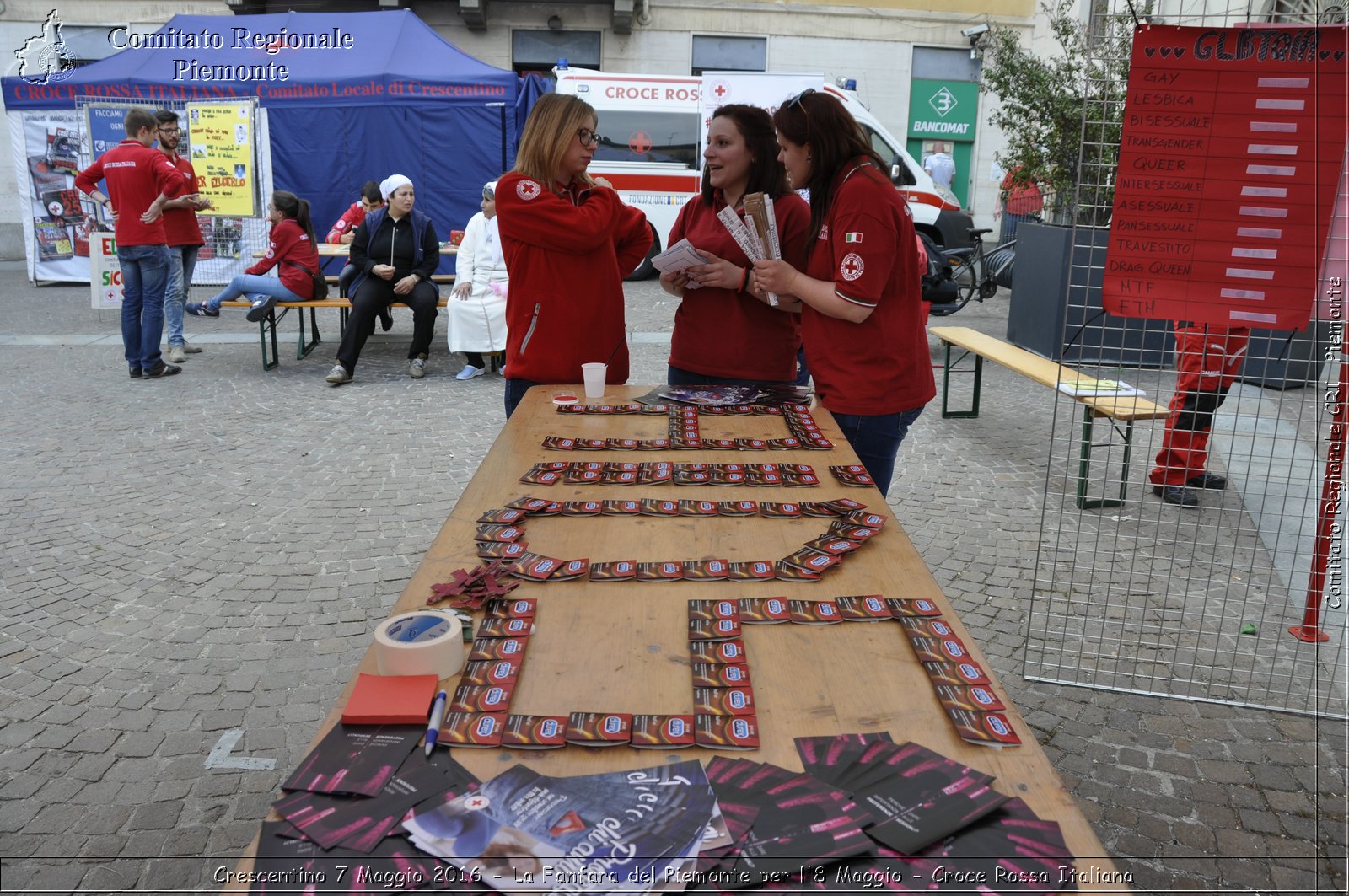 Crescentino 7 Maggio 2016 - La Fanfara del Piemonte per l'8 Maggio - Croce Rossa Italiana- Comitato Regionale del Piemonte