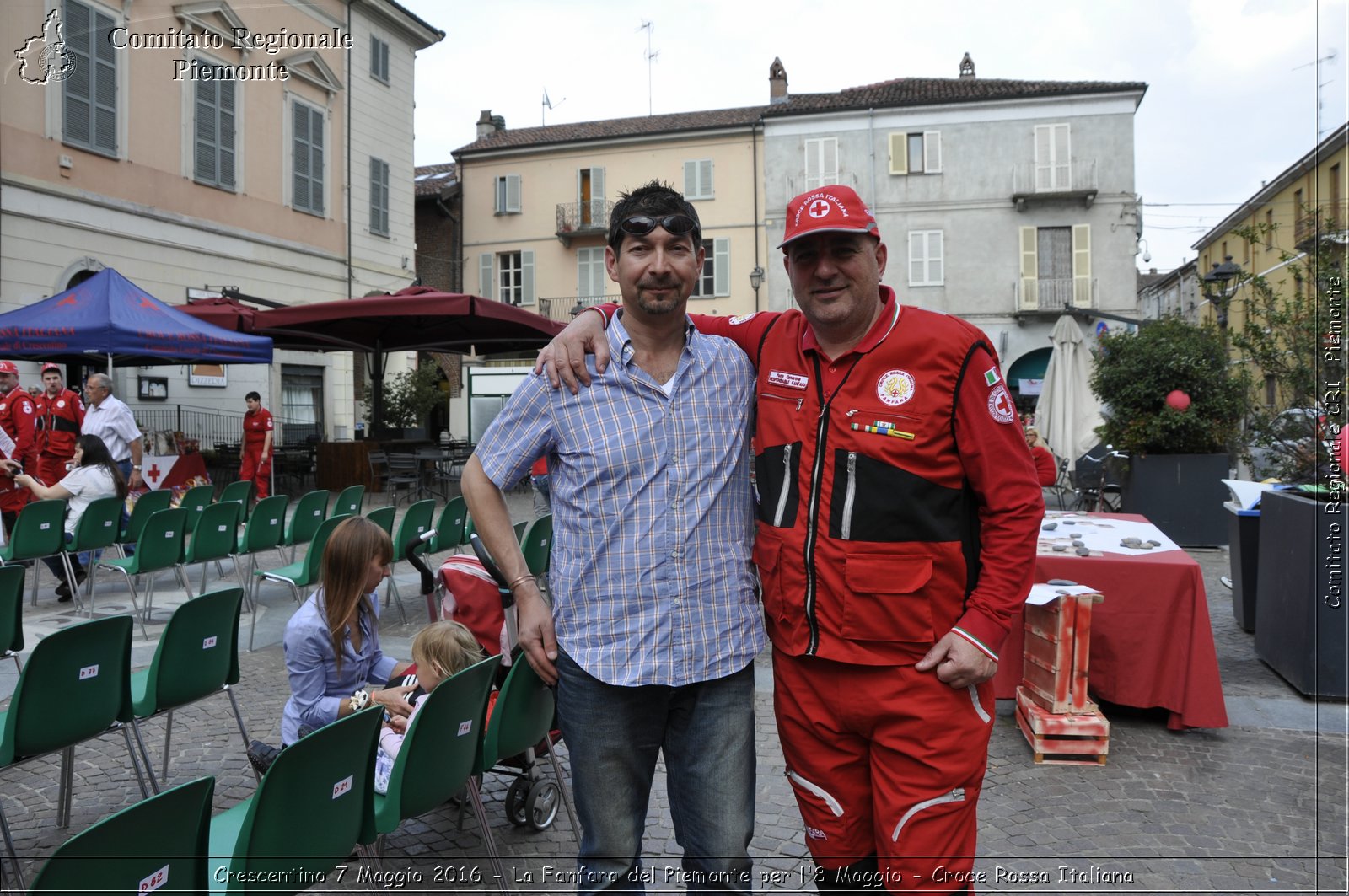 Crescentino 7 Maggio 2016 - La Fanfara del Piemonte per l'8 Maggio - Croce Rossa Italiana- Comitato Regionale del Piemonte