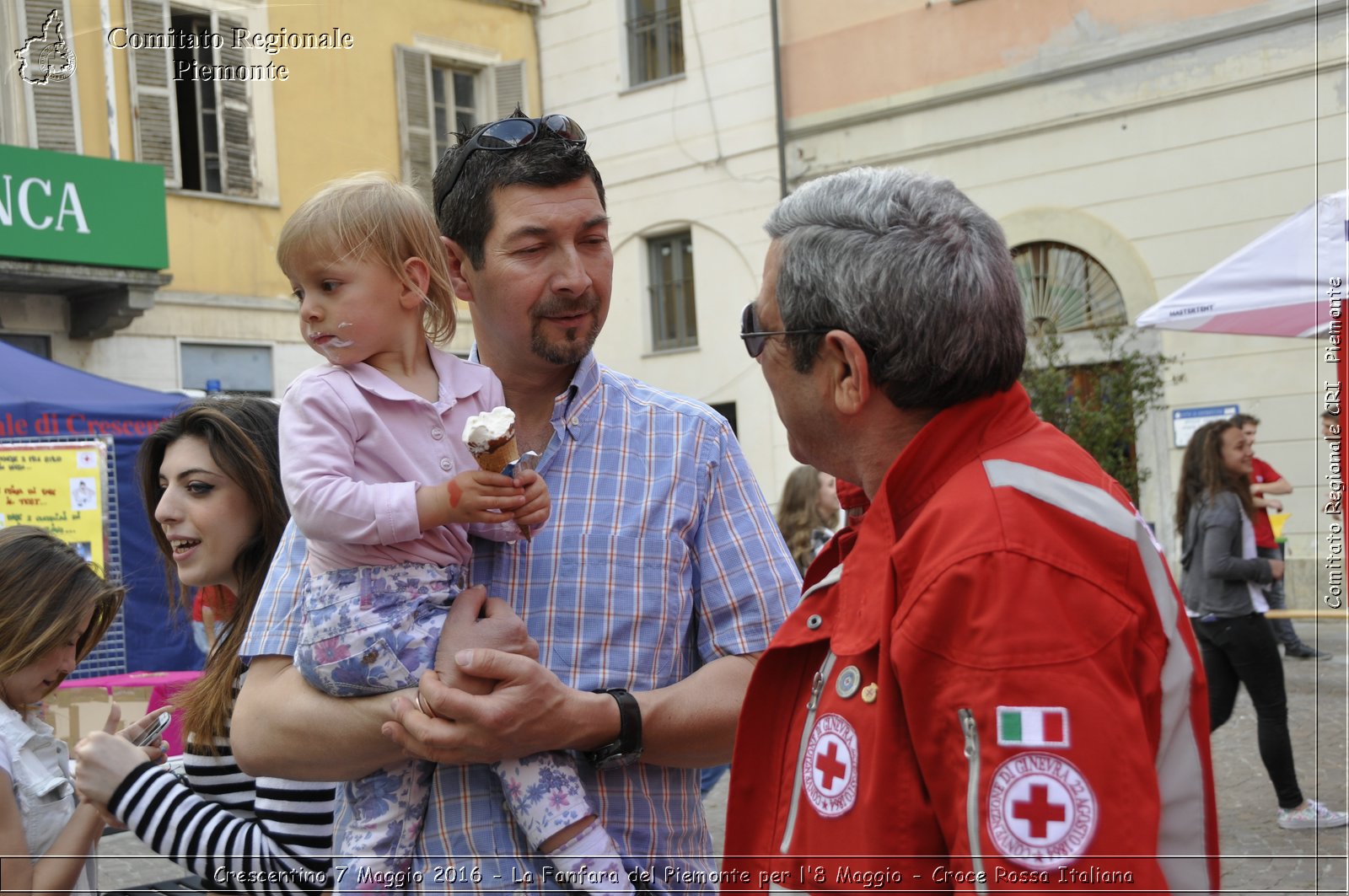 Crescentino 7 Maggio 2016 - La Fanfara del Piemonte per l'8 Maggio - Croce Rossa Italiana- Comitato Regionale del Piemonte