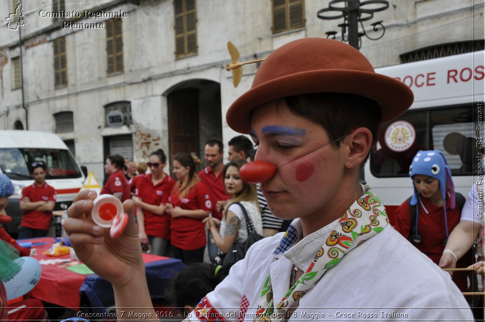 Crescentino 7 Maggio 2016 - La Fanfara del Piemonte per l'8 Maggio - Croce Rossa Italiana- Comitato Regionale del Piemonte