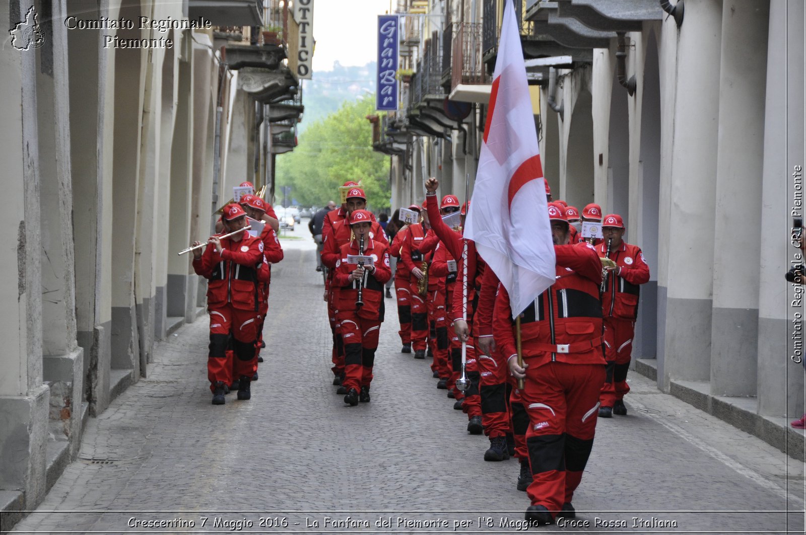 Crescentino 7 Maggio 2016 - La Fanfara del Piemonte per l'8 Maggio - Croce Rossa Italiana- Comitato Regionale del Piemonte