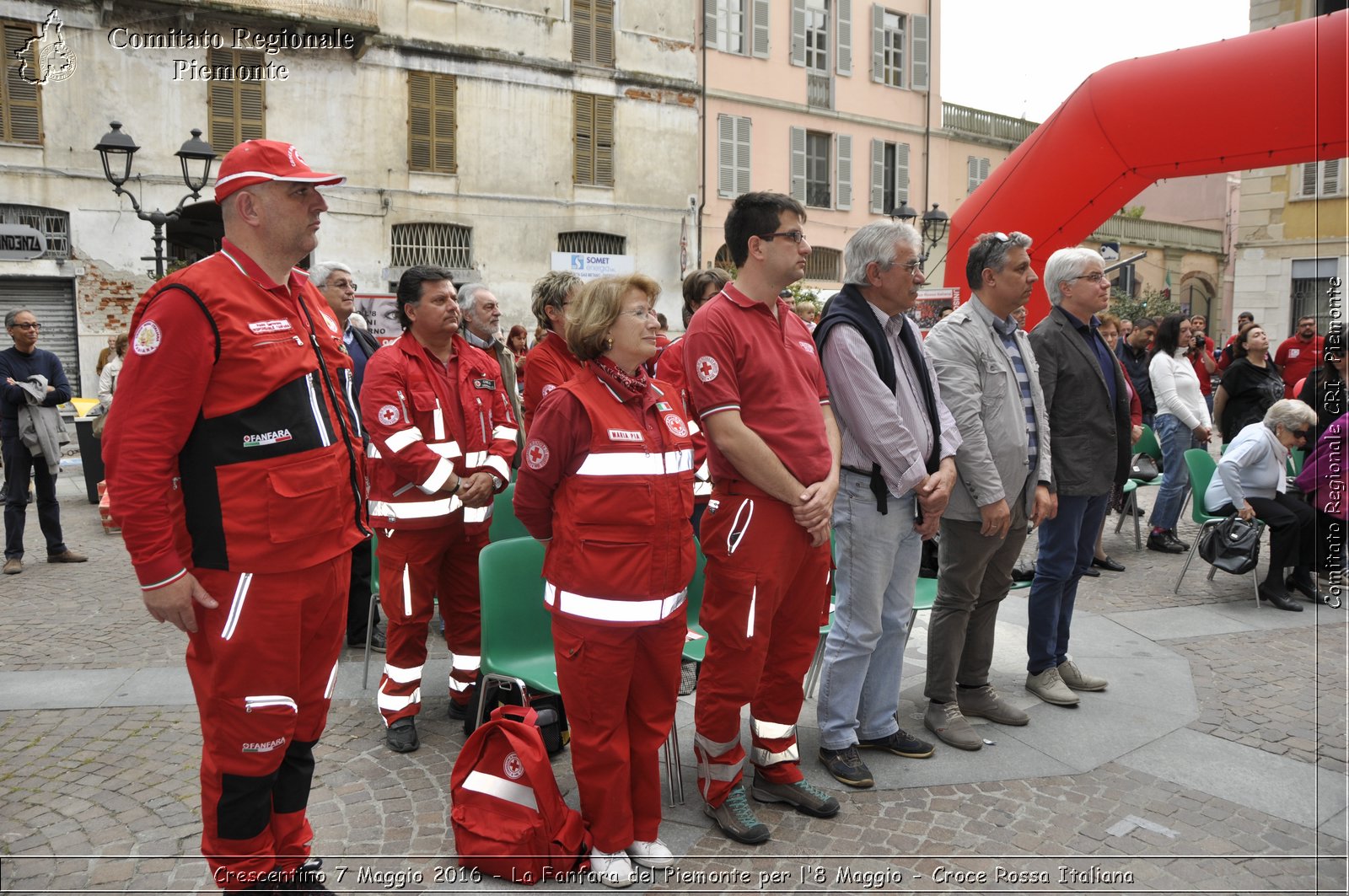Crescentino 7 Maggio 2016 - La Fanfara del Piemonte per l'8 Maggio - Croce Rossa Italiana- Comitato Regionale del Piemonte