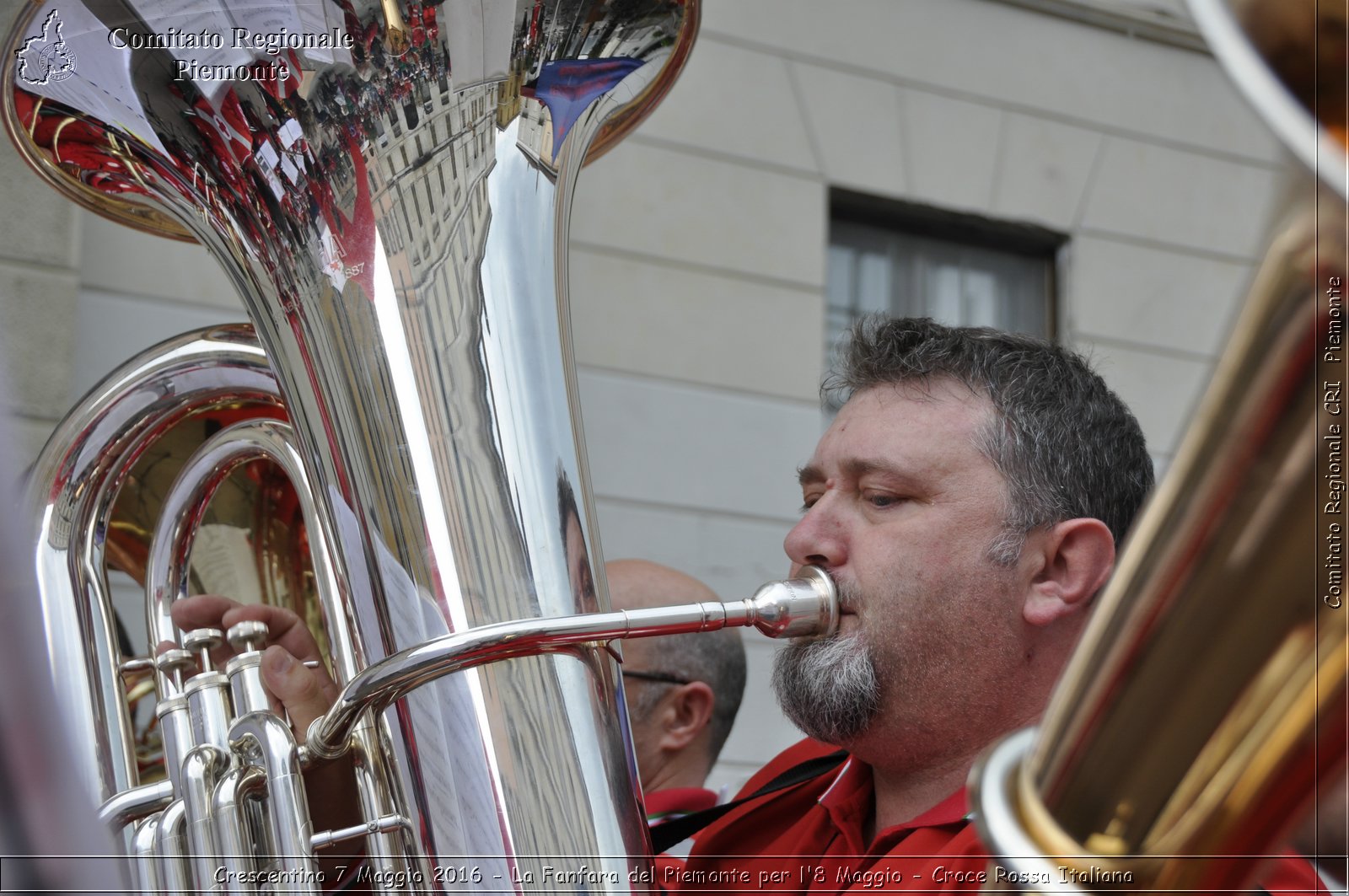 Crescentino 7 Maggio 2016 - La Fanfara del Piemonte per l'8 Maggio - Croce Rossa Italiana- Comitato Regionale del Piemonte