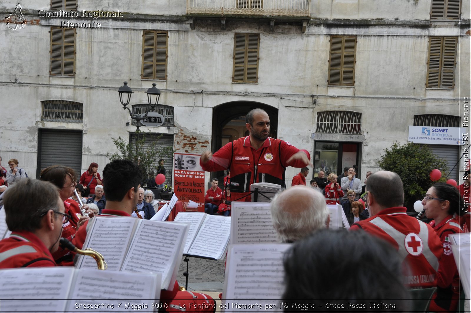 Crescentino 7 Maggio 2016 - La Fanfara del Piemonte per l'8 Maggio - Croce Rossa Italiana- Comitato Regionale del Piemonte