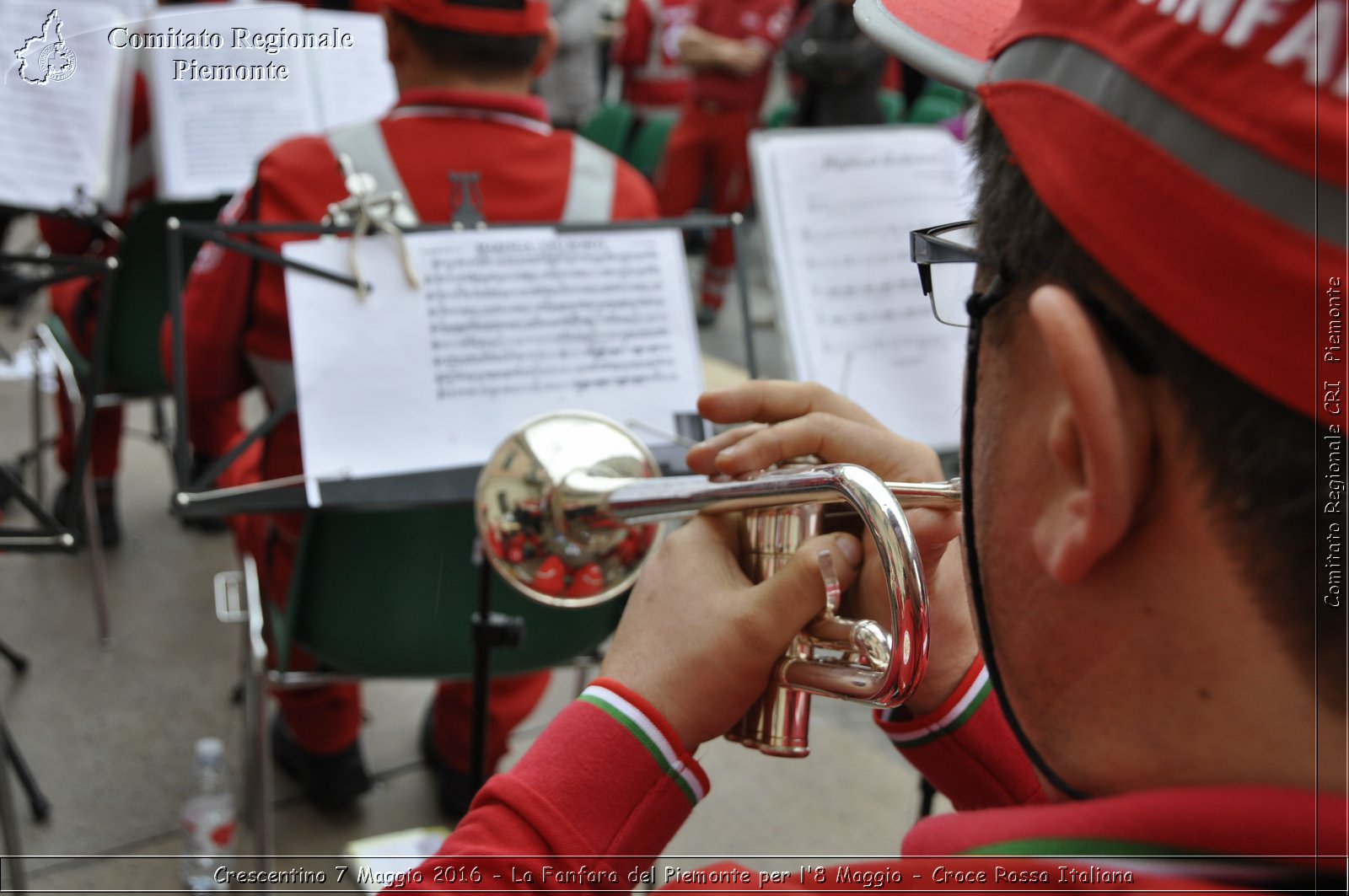 Crescentino 7 Maggio 2016 - La Fanfara del Piemonte per l'8 Maggio - Croce Rossa Italiana- Comitato Regionale del Piemonte