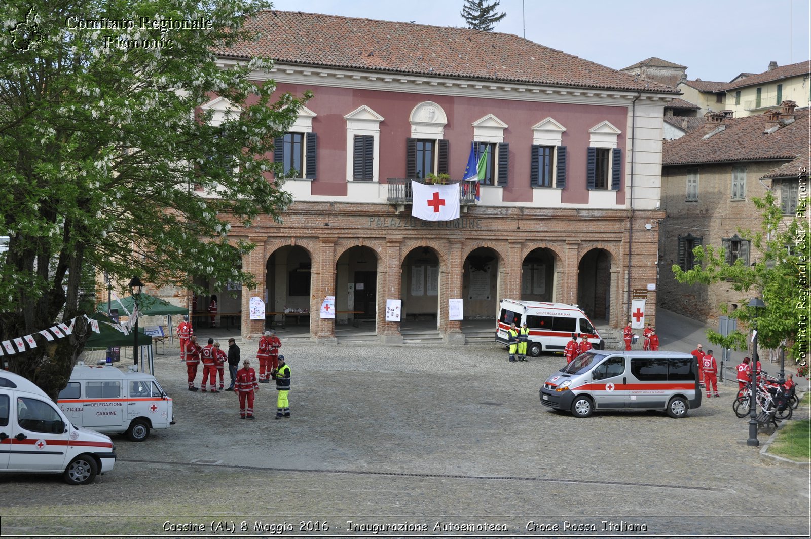 Cassine (AL) 8 Maggio 2016 - Inaugurazione Autoemoteca - Croce Rossa Italiana- Comitato Regionale del Piemonte