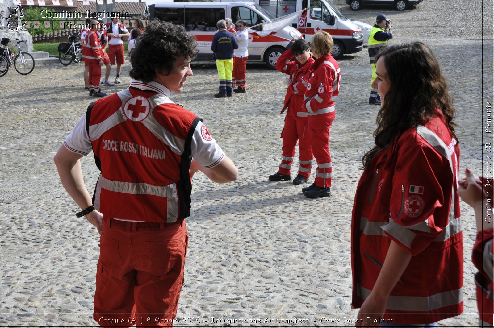 Cassine (AL) 8 Maggio 2016 - Inaugurazione Autoemoteca - Croce Rossa Italiana- Comitato Regionale del Piemonte