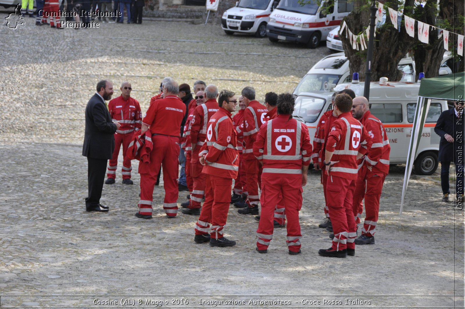 Cassine (AL) 8 Maggio 2016 - Inaugurazione Autoemoteca - Croce Rossa Italiana- Comitato Regionale del Piemonte