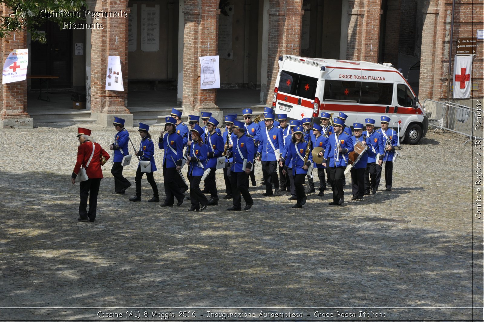 Cassine (AL) 8 Maggio 2016 - Inaugurazione Autoemoteca - Croce Rossa Italiana- Comitato Regionale del Piemonte