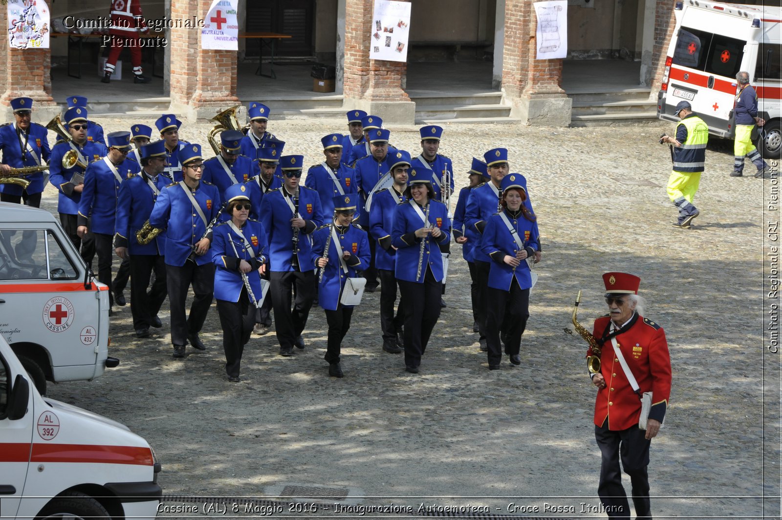 Cassine (AL) 8 Maggio 2016 - Inaugurazione Autoemoteca - Croce Rossa Italiana- Comitato Regionale del Piemonte