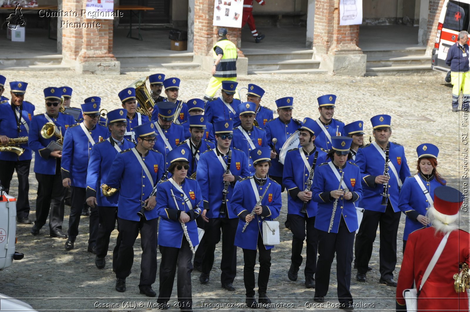 Cassine (AL) 8 Maggio 2016 - Inaugurazione Autoemoteca - Croce Rossa Italiana- Comitato Regionale del Piemonte