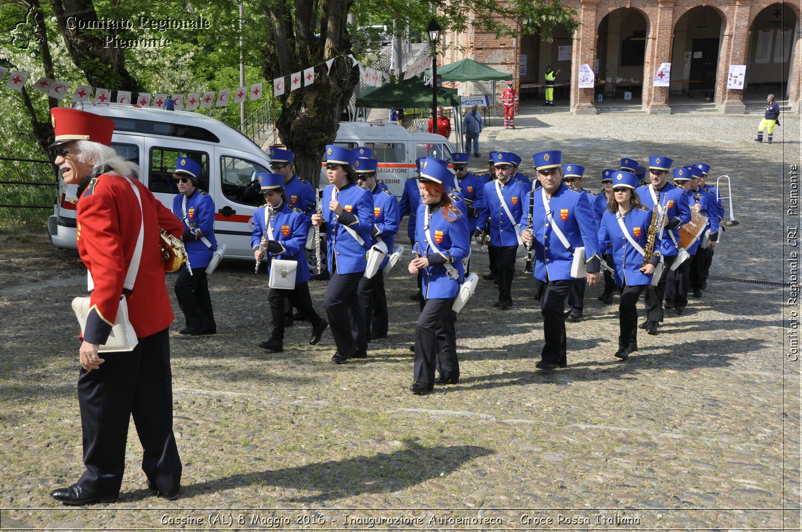 Cassine (AL) 8 Maggio 2016 - Inaugurazione Autoemoteca - Croce Rossa Italiana- Comitato Regionale del Piemonte