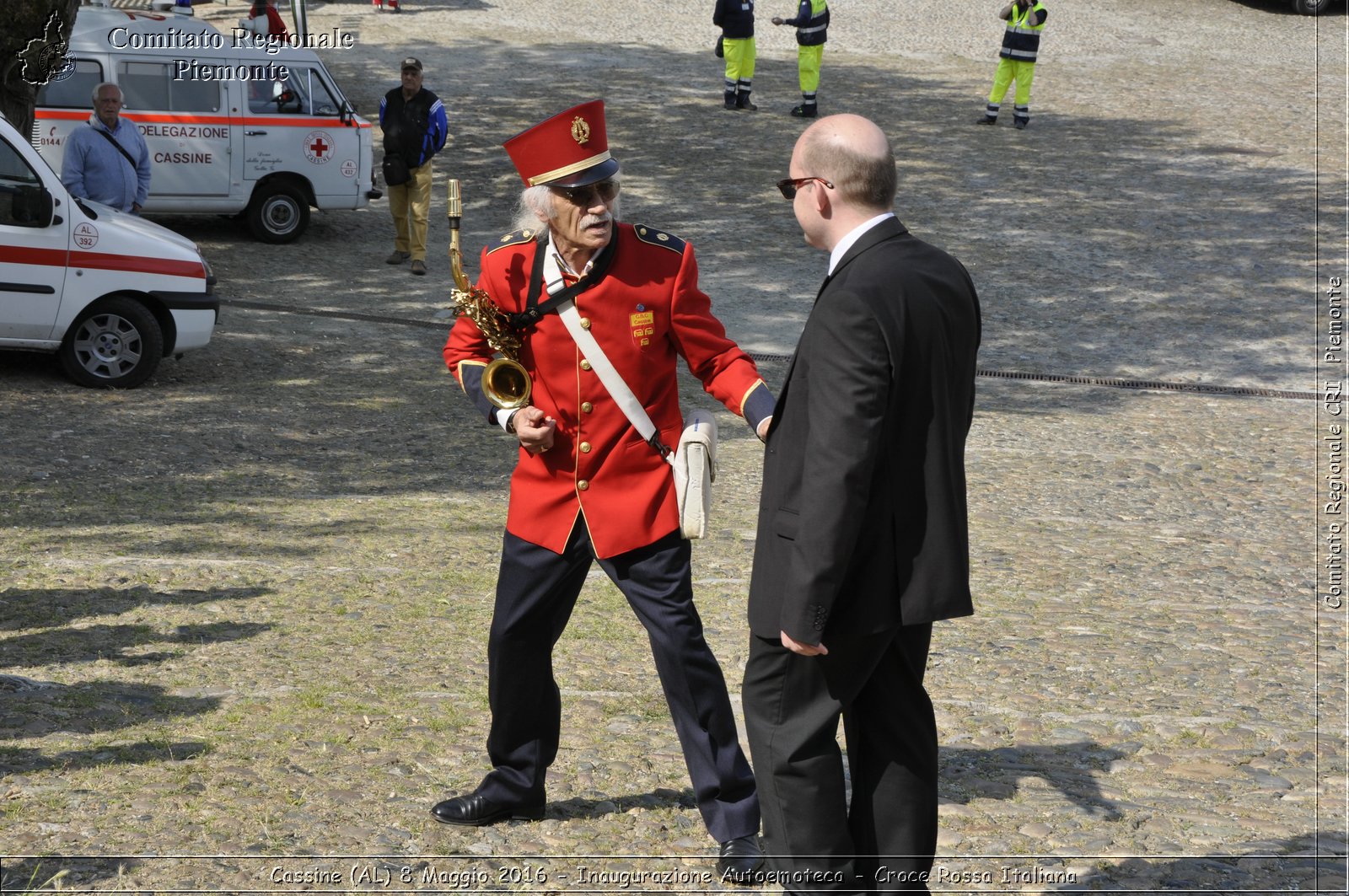 Cassine (AL) 8 Maggio 2016 - Inaugurazione Autoemoteca - Croce Rossa Italiana- Comitato Regionale del Piemonte