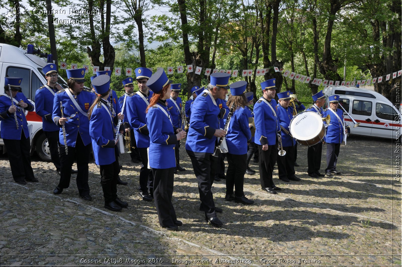 Cassine (AL) 8 Maggio 2016 - Inaugurazione Autoemoteca - Croce Rossa Italiana- Comitato Regionale del Piemonte