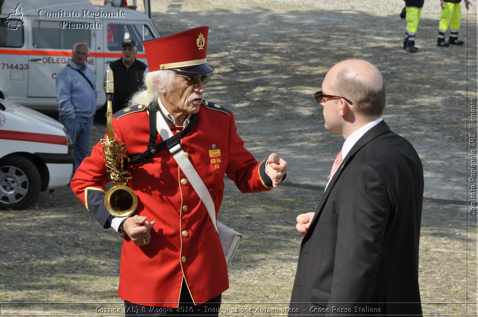 Cassine (AL) 8 Maggio 2016 - Inaugurazione Autoemoteca - Croce Rossa Italiana- Comitato Regionale del Piemonte