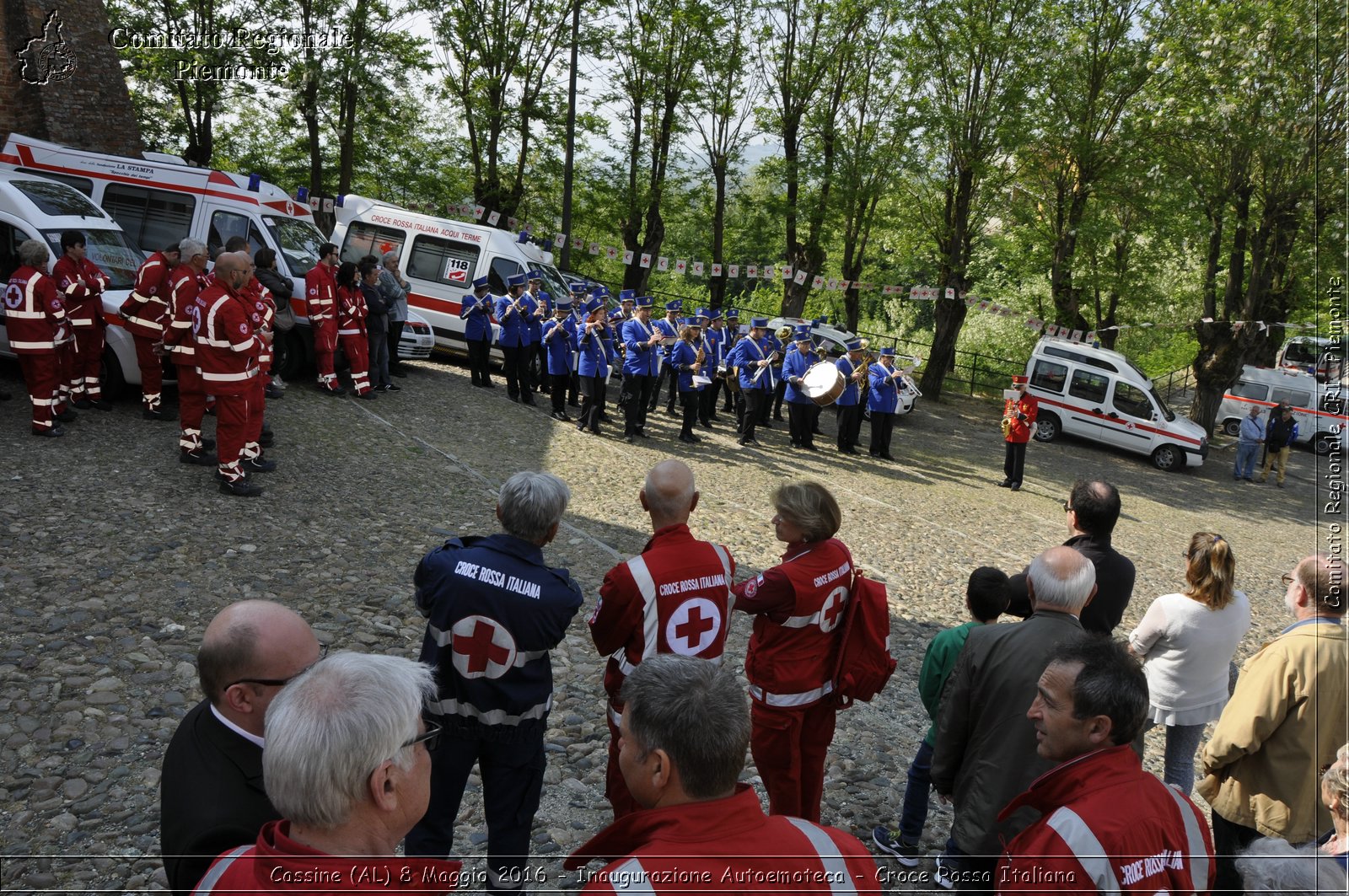 Cassine (AL) 8 Maggio 2016 - Inaugurazione Autoemoteca - Croce Rossa Italiana- Comitato Regionale del Piemonte