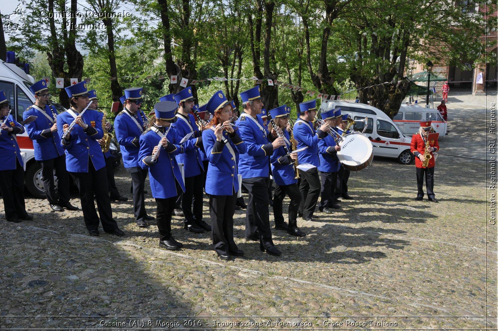 Cassine (AL) 8 Maggio 2016 - Inaugurazione Autoemoteca - Croce Rossa Italiana- Comitato Regionale del Piemonte