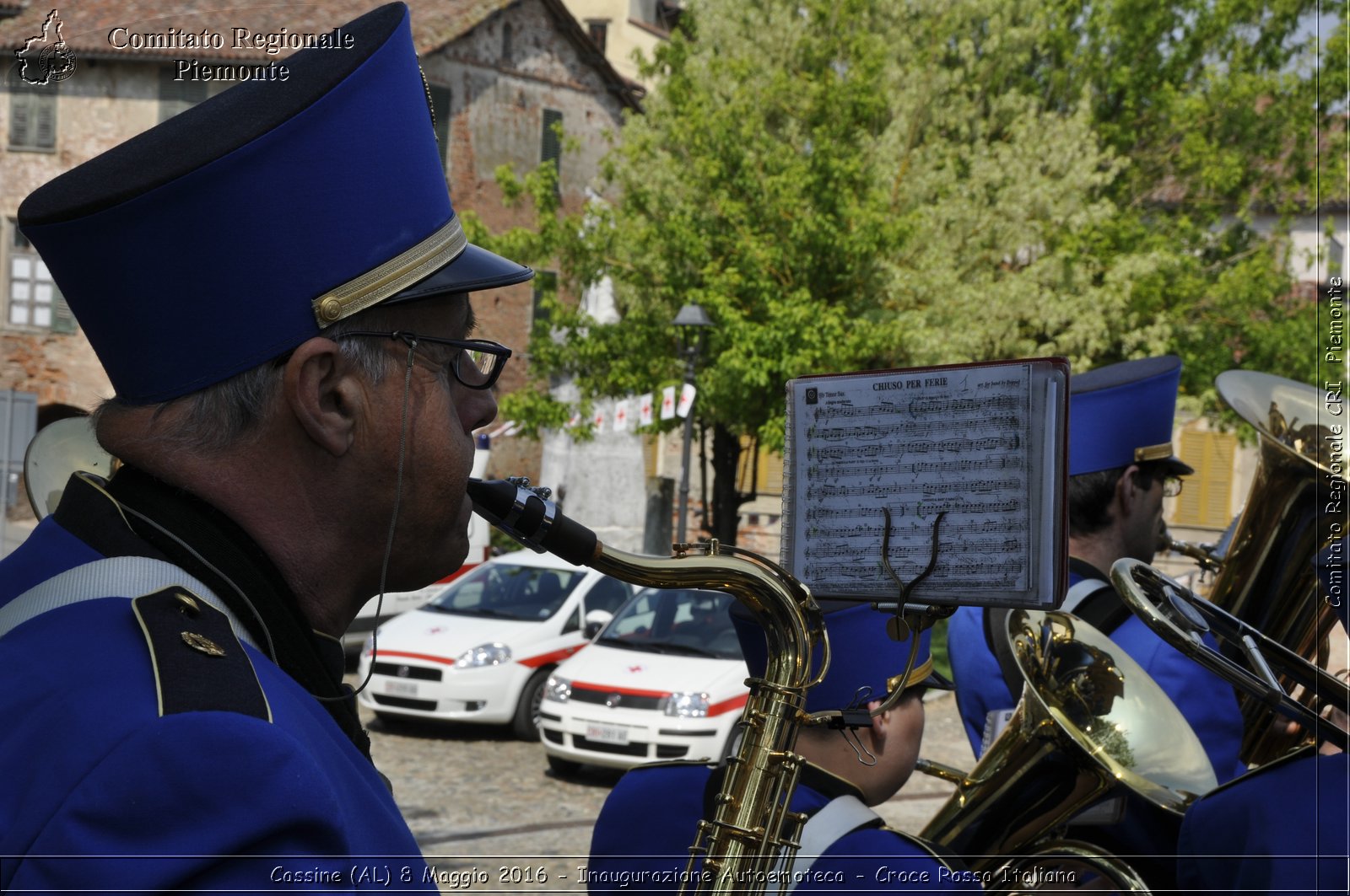 Cassine (AL) 8 Maggio 2016 - Inaugurazione Autoemoteca - Croce Rossa Italiana- Comitato Regionale del Piemonte