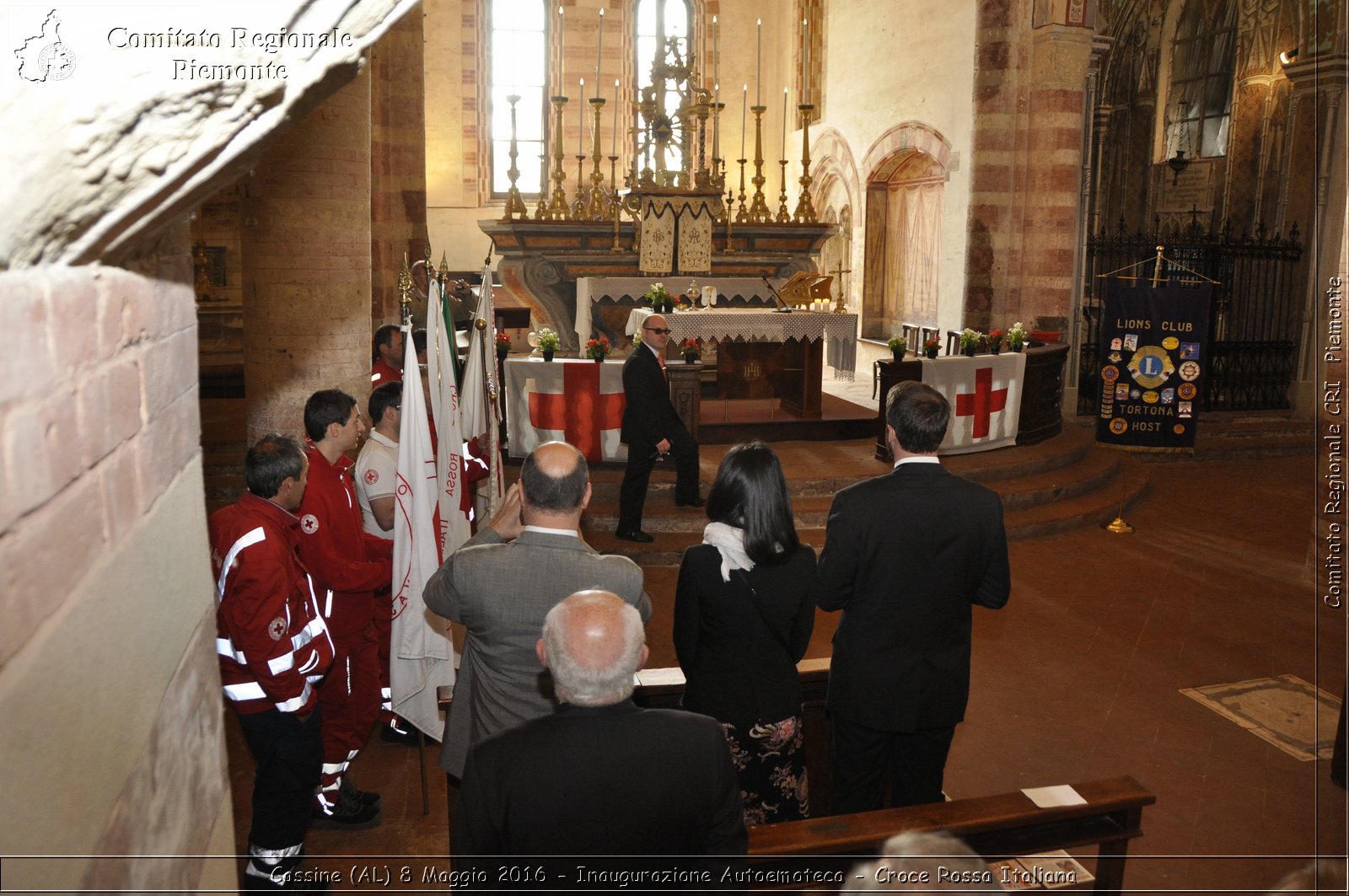 Cassine (AL) 8 Maggio 2016 - Inaugurazione Autoemoteca - Croce Rossa Italiana- Comitato Regionale del Piemonte