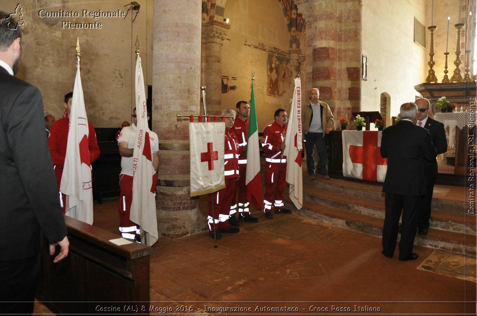 Cassine (AL) 8 Maggio 2016 - Inaugurazione Autoemoteca - Croce Rossa Italiana- Comitato Regionale del Piemonte