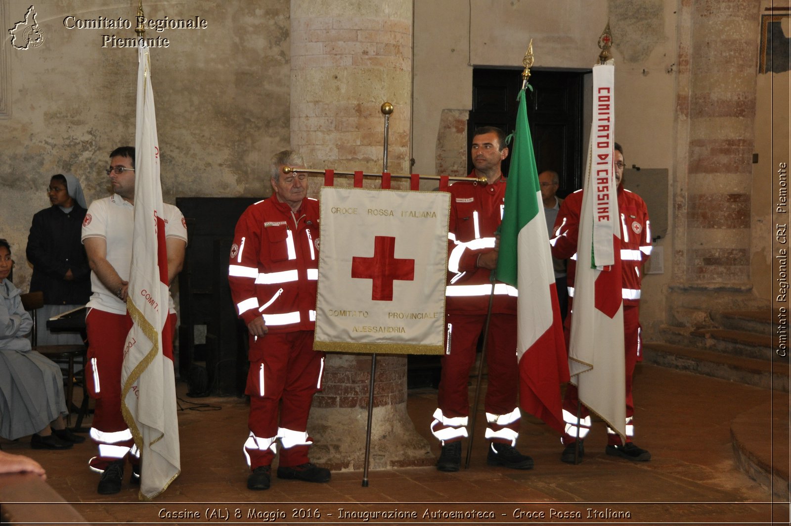 Cassine (AL) 8 Maggio 2016 - Inaugurazione Autoemoteca - Croce Rossa Italiana- Comitato Regionale del Piemonte