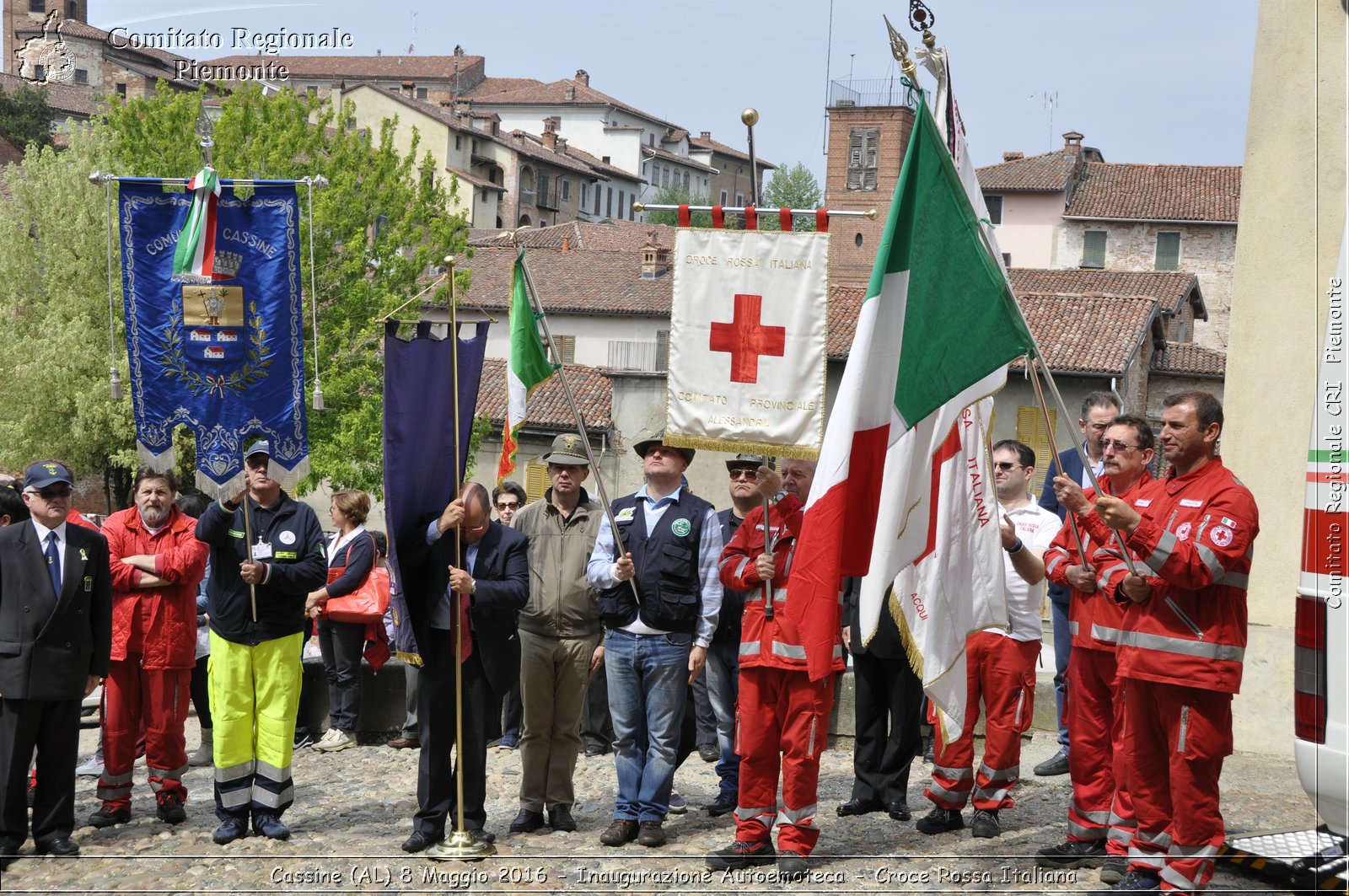 Cassine (AL) 8 Maggio 2016 - Inaugurazione Autoemoteca - Croce Rossa Italiana- Comitato Regionale del Piemonte