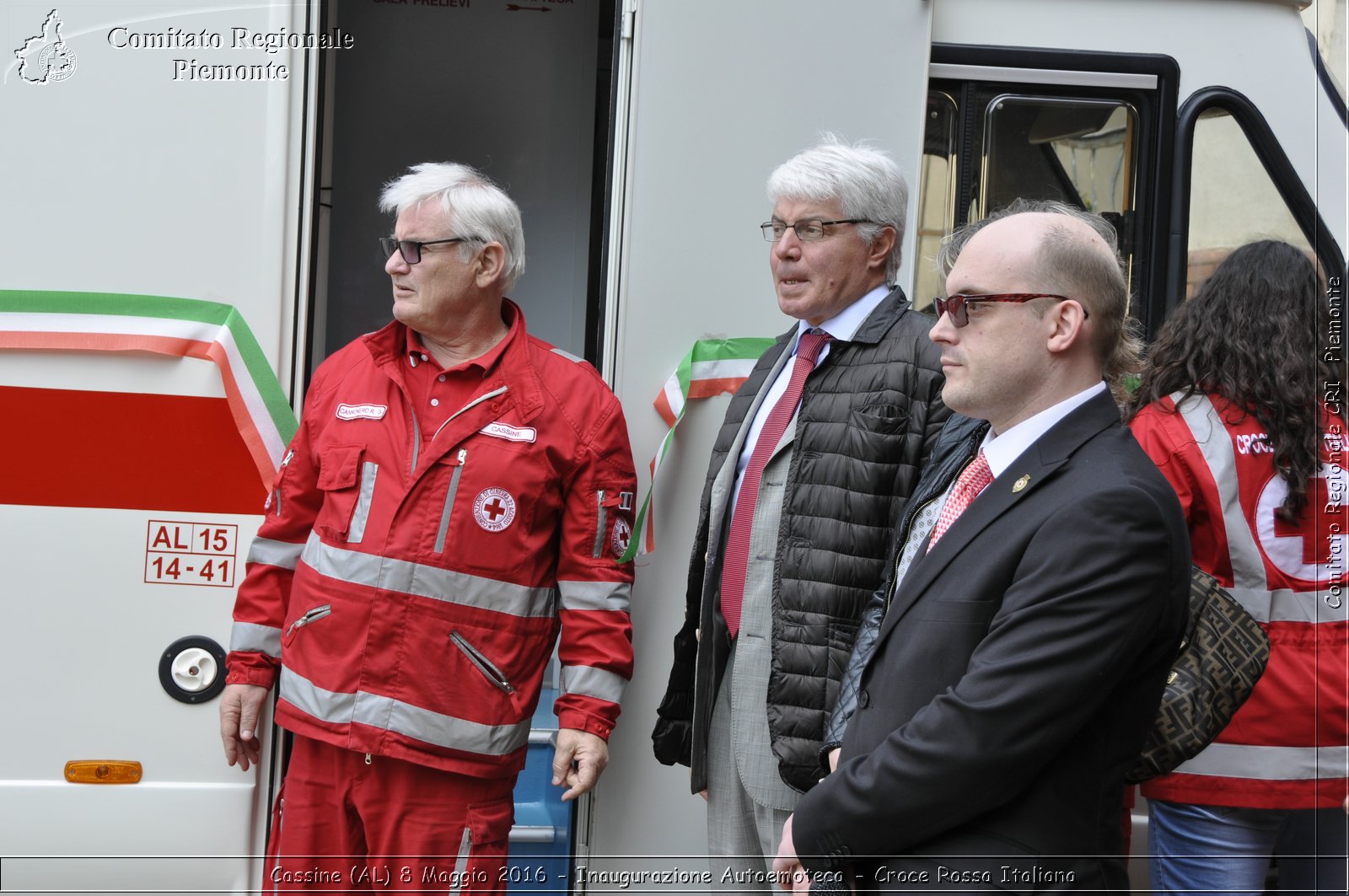 Cassine (AL) 8 Maggio 2016 - Inaugurazione Autoemoteca - Croce Rossa Italiana- Comitato Regionale del Piemonte