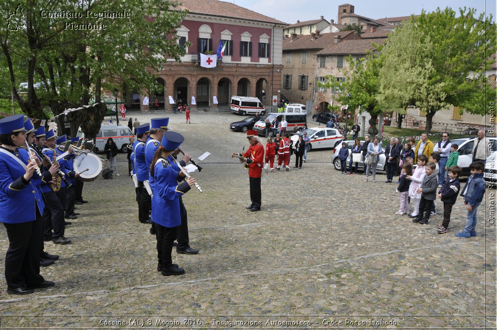 Cassine (AL) 8 Maggio 2016 - Inaugurazione Autoemoteca - Croce Rossa Italiana- Comitato Regionale del Piemonte