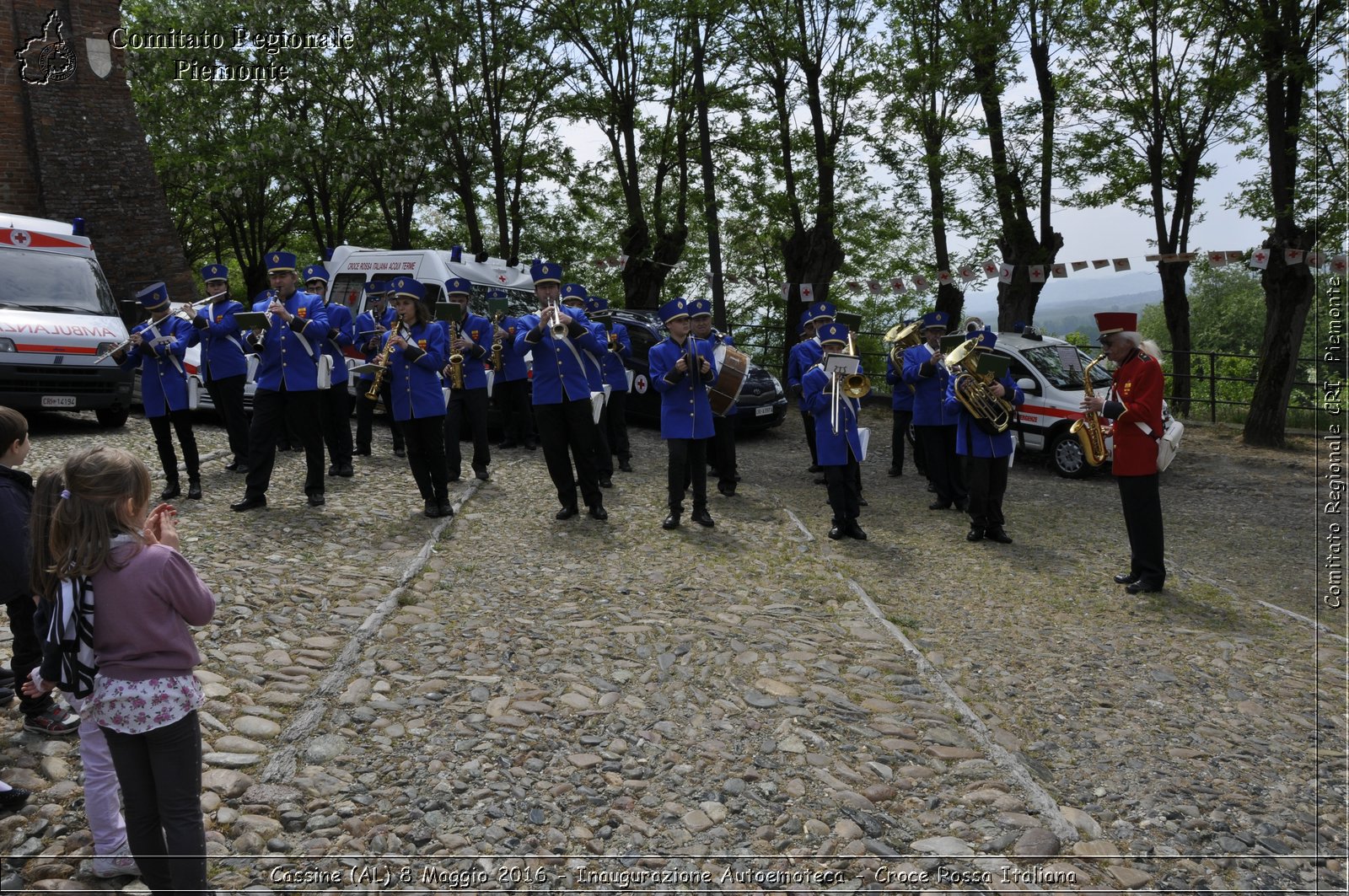 Cassine (AL) 8 Maggio 2016 - Inaugurazione Autoemoteca - Croce Rossa Italiana- Comitato Regionale del Piemonte