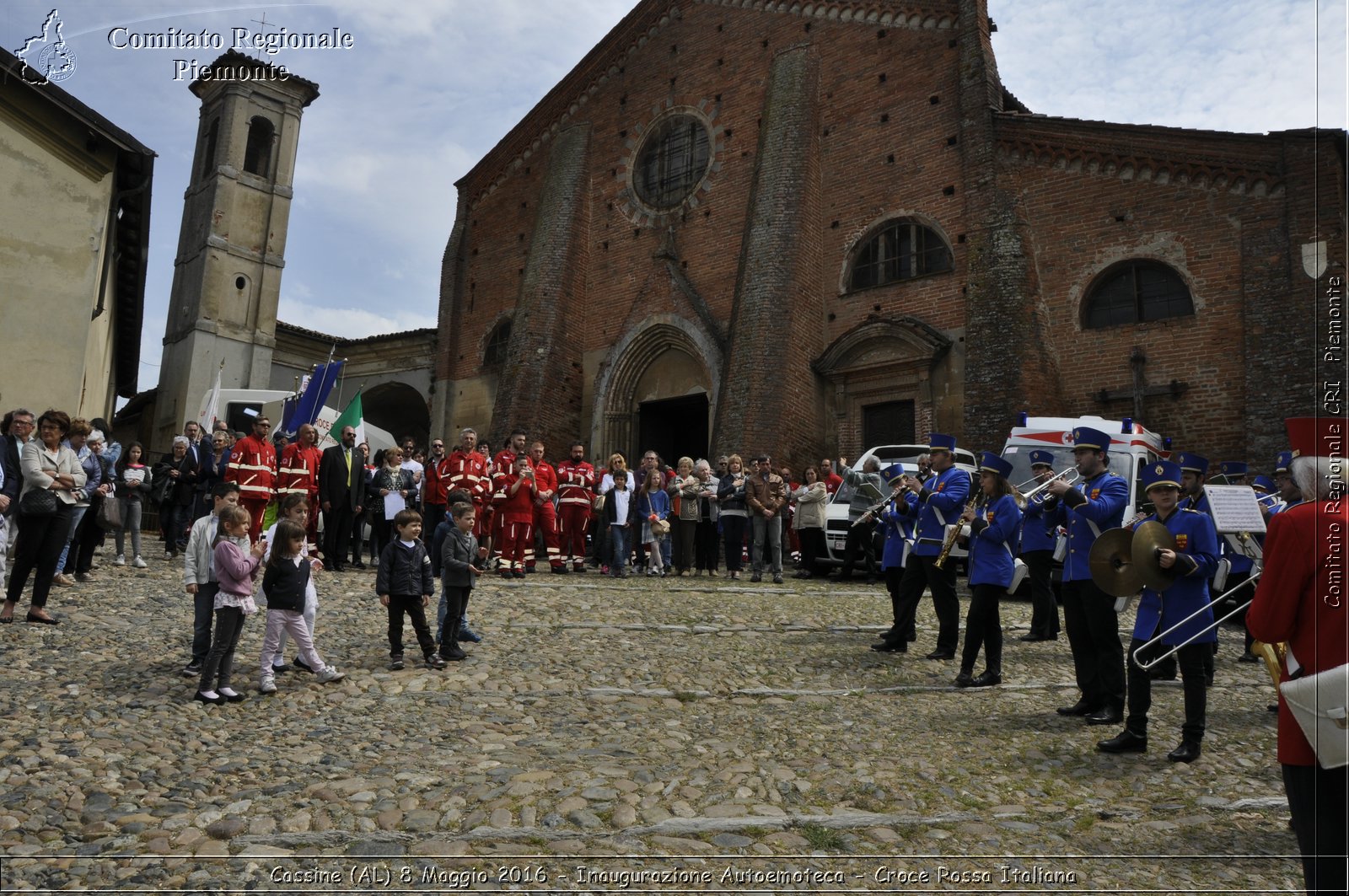 Cassine (AL) 8 Maggio 2016 - Inaugurazione Autoemoteca - Croce Rossa Italiana- Comitato Regionale del Piemonte